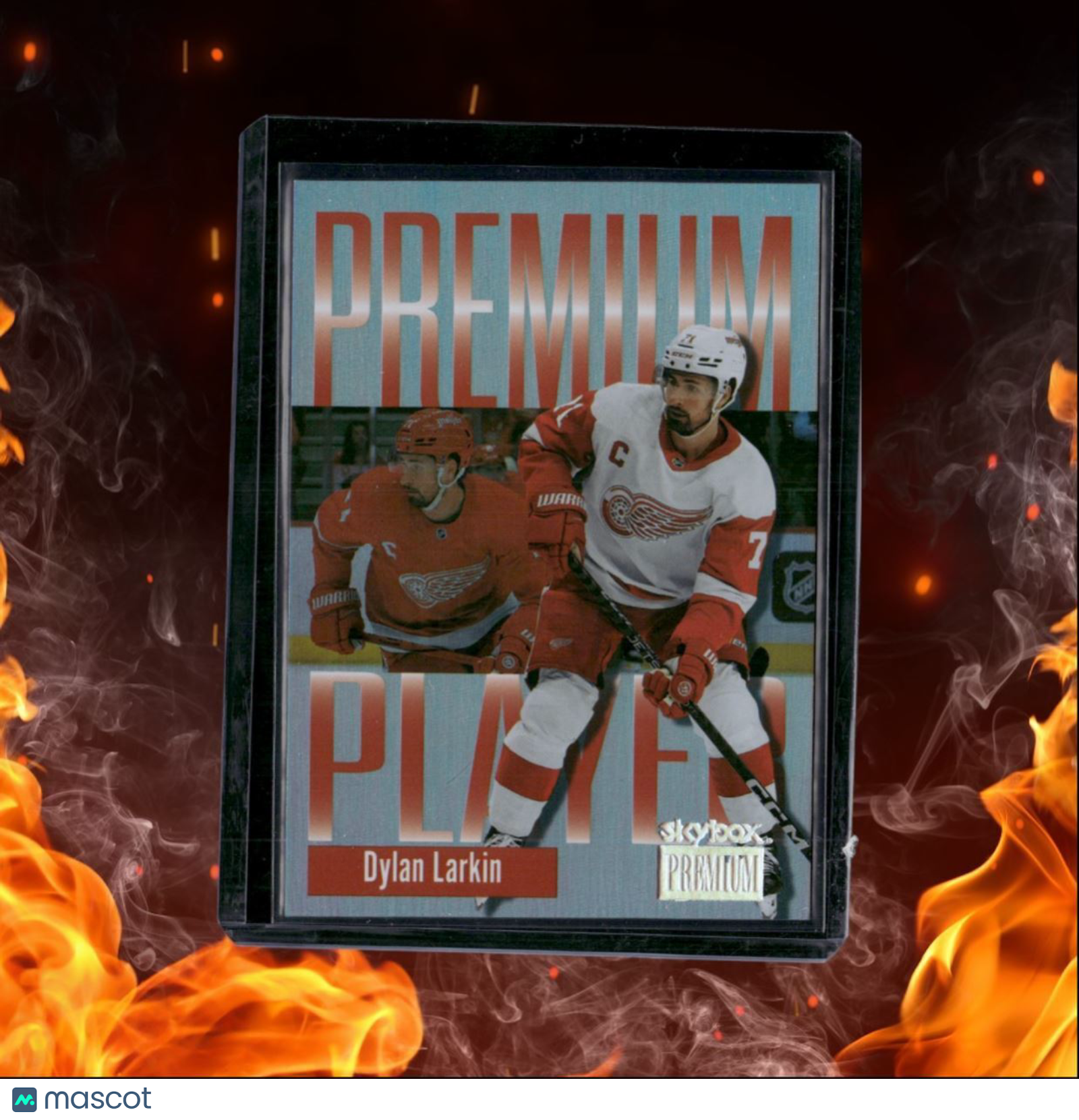 2023-24 SkyBox Metal Universe Dylan Larkin Premium Player #4PP