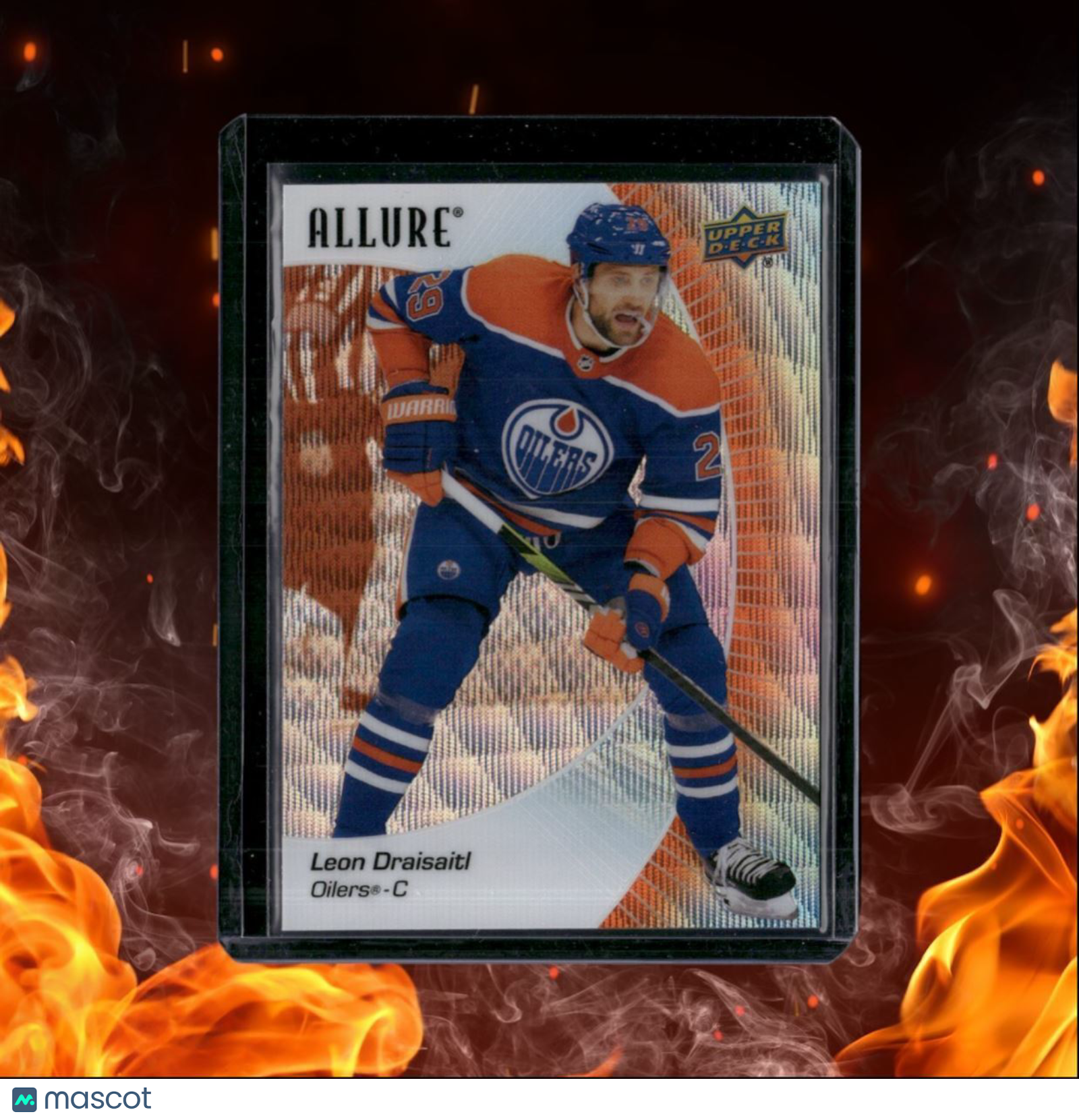 2023-24 Upper Deck Allure Leon Draisaitl Orange Slice #13