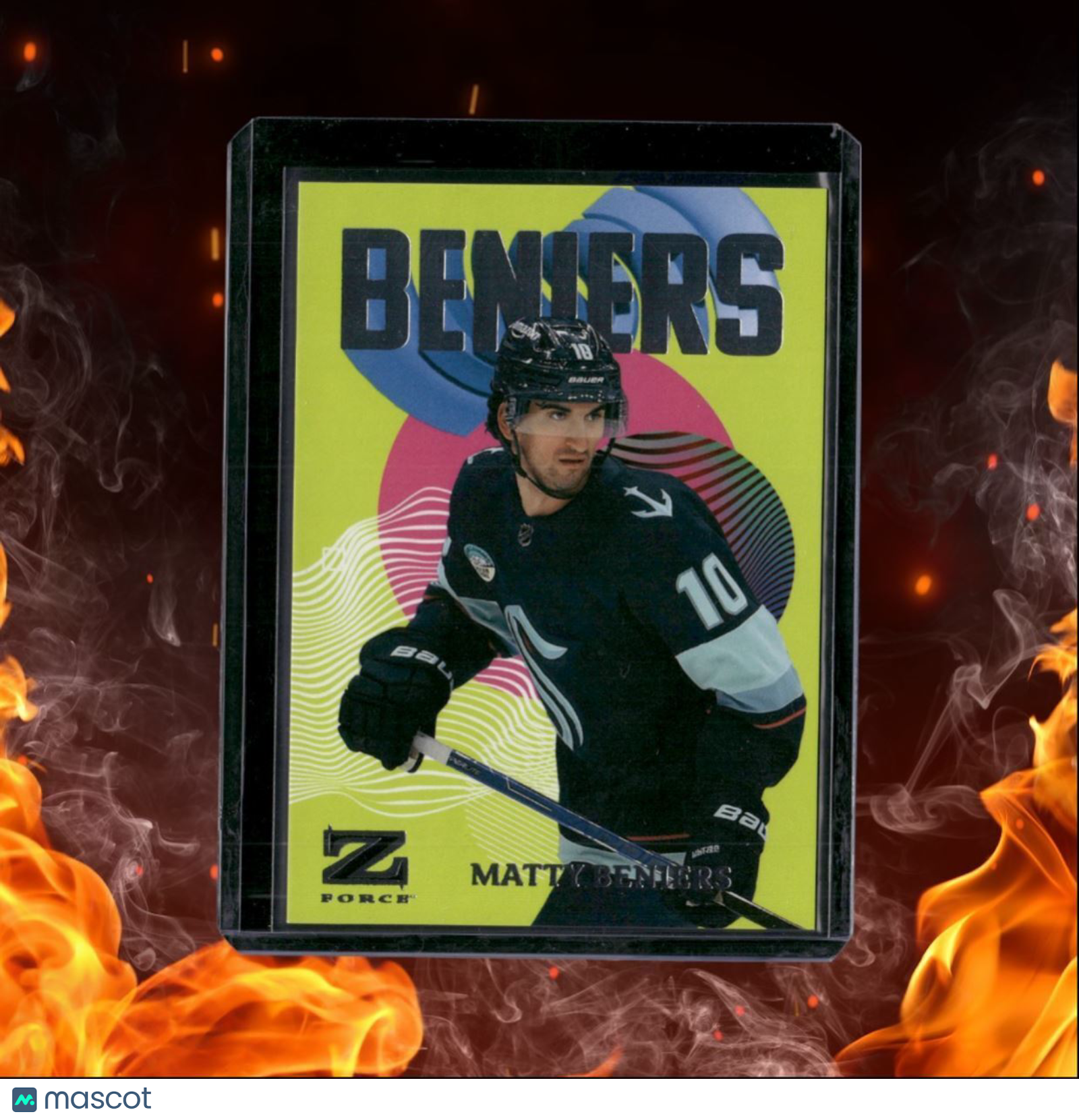 2023-24 SkyBox Metal Universe Matty Beniers Z-Force #37
