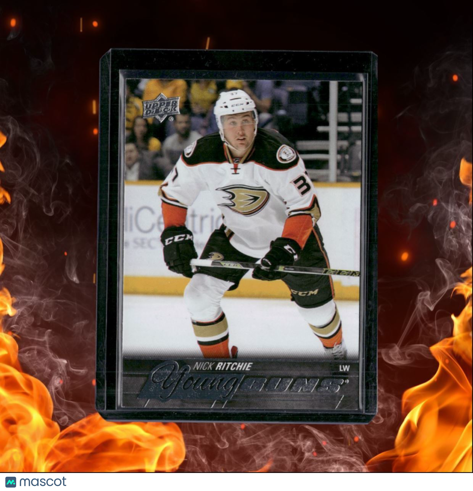 2015-16 Upper Deck Nick Ritchie Young Guns Rookie #496
