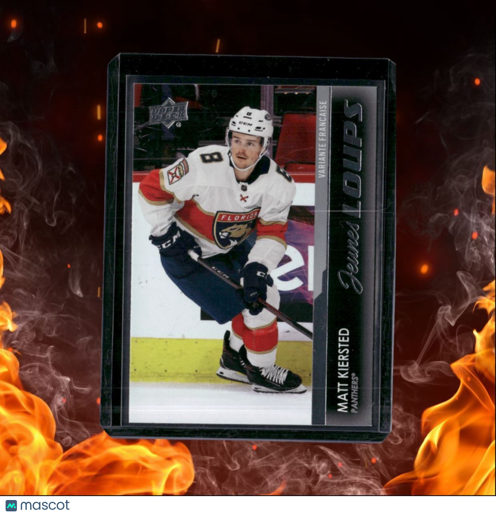 2021-22 Upper Deck Matt Kiersted French Young Guns SP Rookie #244