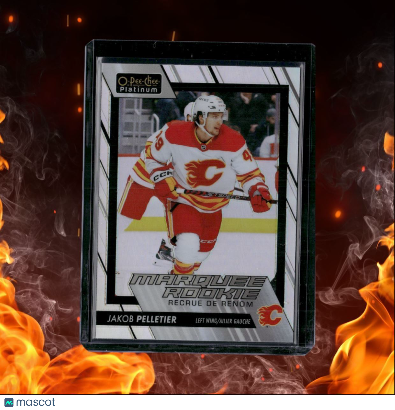 2023-24 O-Pee-Chee Platinum Jakob Pelletier Marquee Rainbow Rookie #295