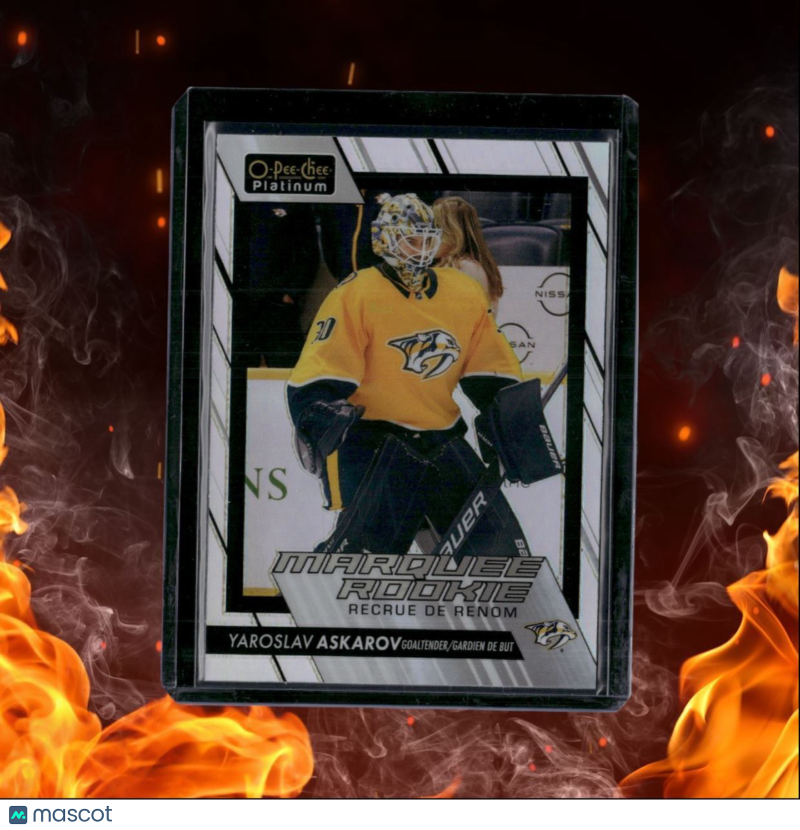 2023-24 O-Pee-Chee Platinum Yaroslav Askarov Marquee Rainbow Rookie #230