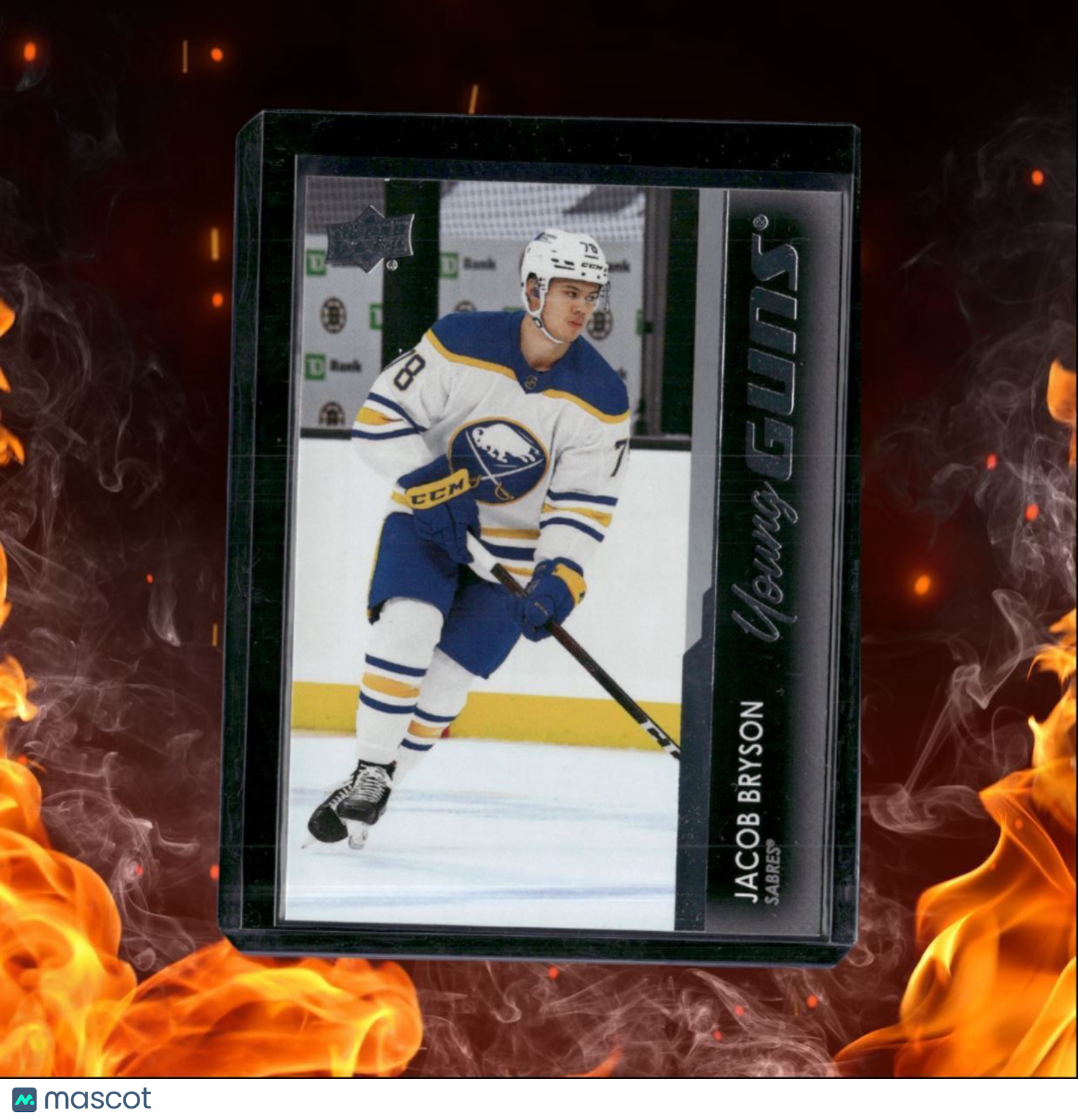 2021-22 Upper Deck Jacob Bryson Young Guns Rookie #248