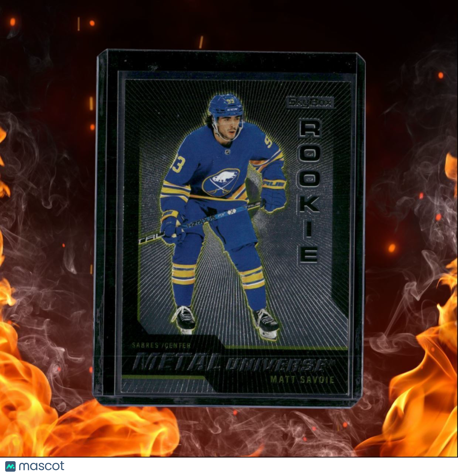 2023-24 SkyBox Metal Universe Matt Savoie Retro Rookie #R-42