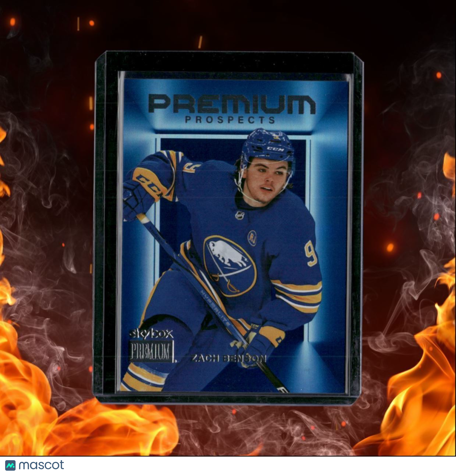 2023-24 SkyBox Metal Universe Zach Benson Premium Prospects Rookie #PP-49