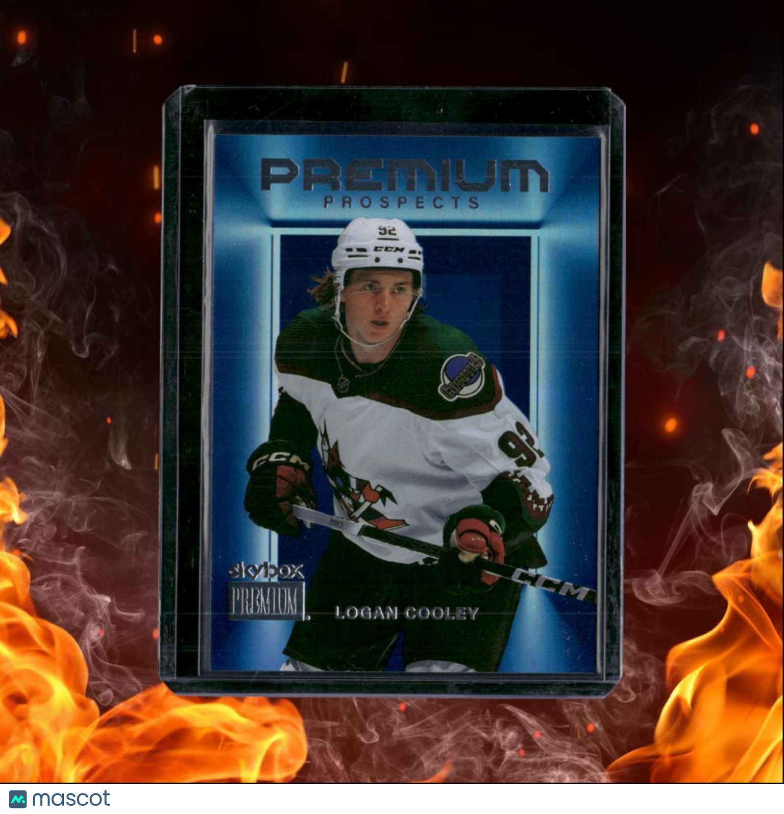 2023-24 SkyBox Metal Universe Logan Cooley Premium Prospects Rookie #PP-2