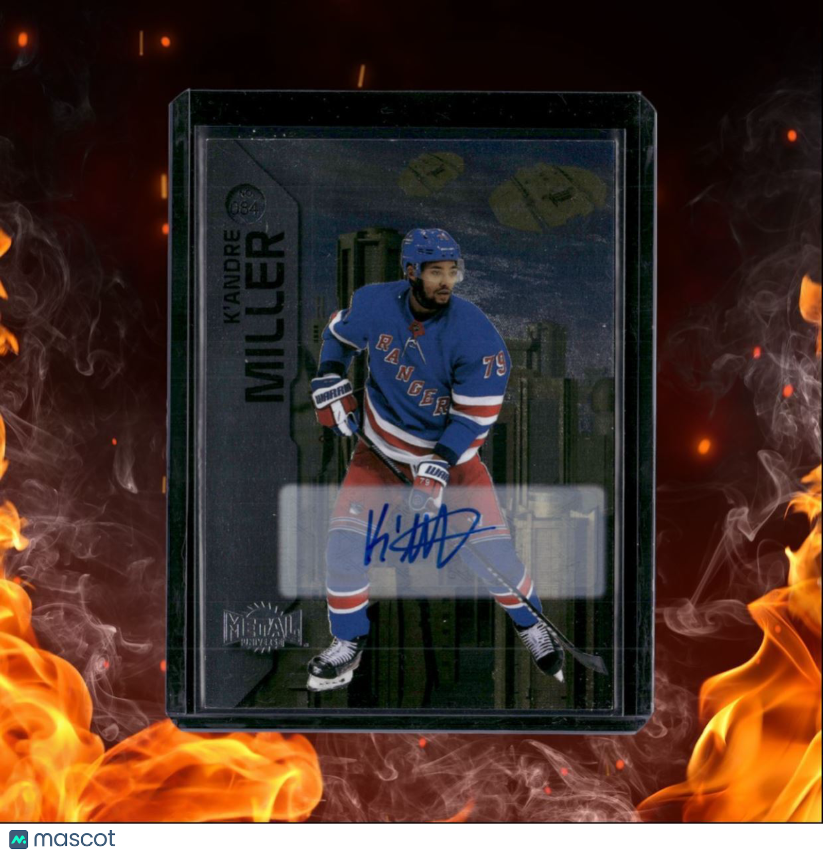 2023-24 SkyBox Metal Universe K'Andre Miller Spectrum Auto #084