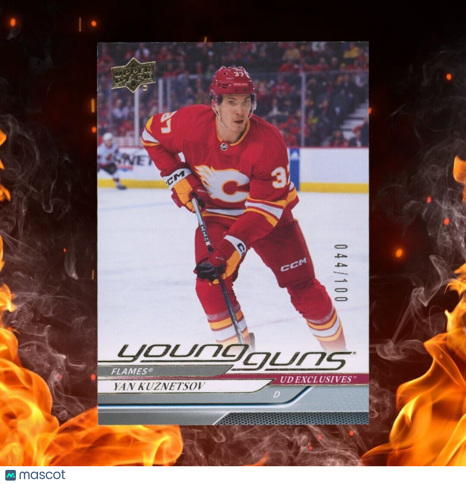 2024-25 Upper Deck YAN KUZNETSOV Young Guns /100 UD Exclusives #235 Rookie