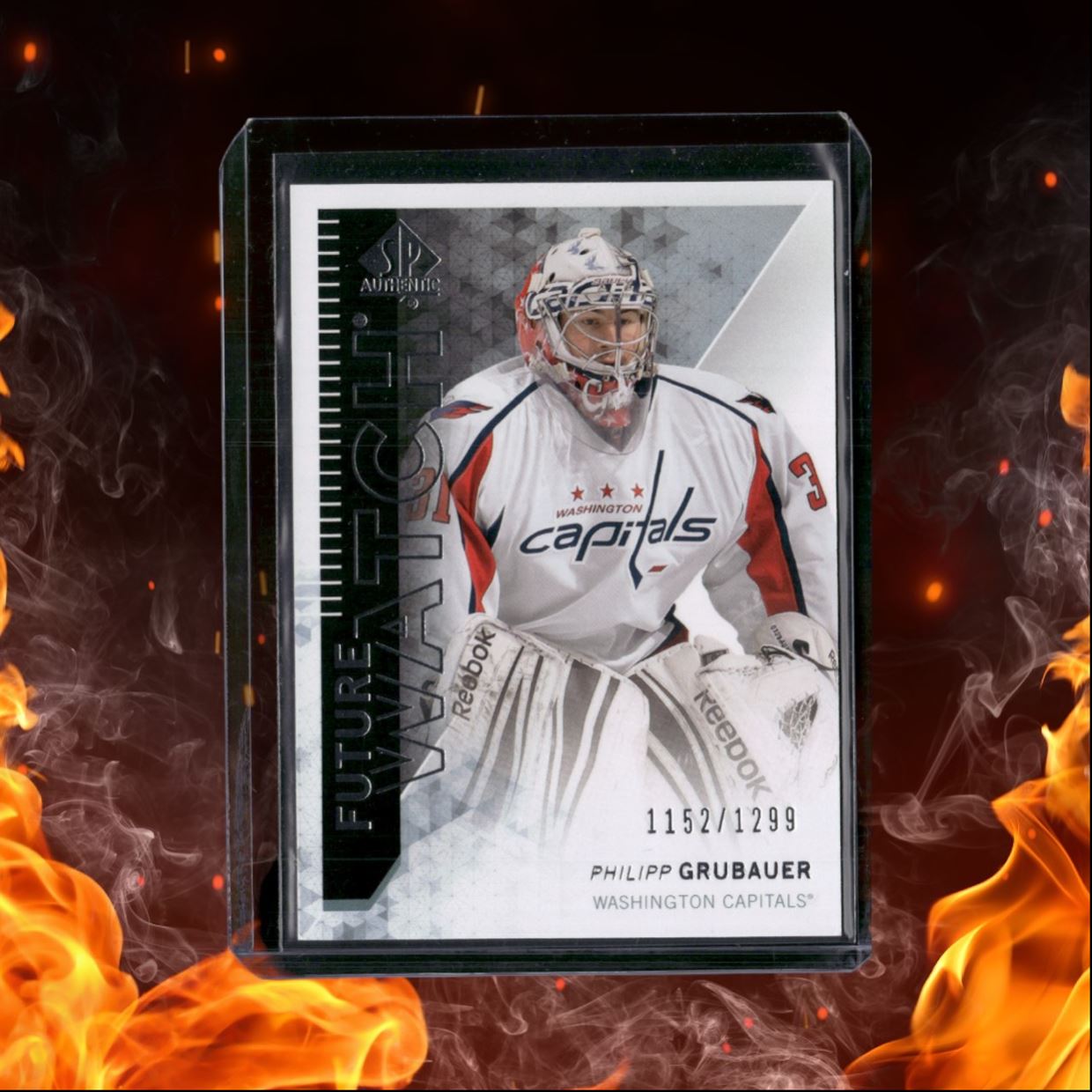 2013-14 SP Authentic Philipp Grubauer Future Watch Rookie 1152/1299 #241