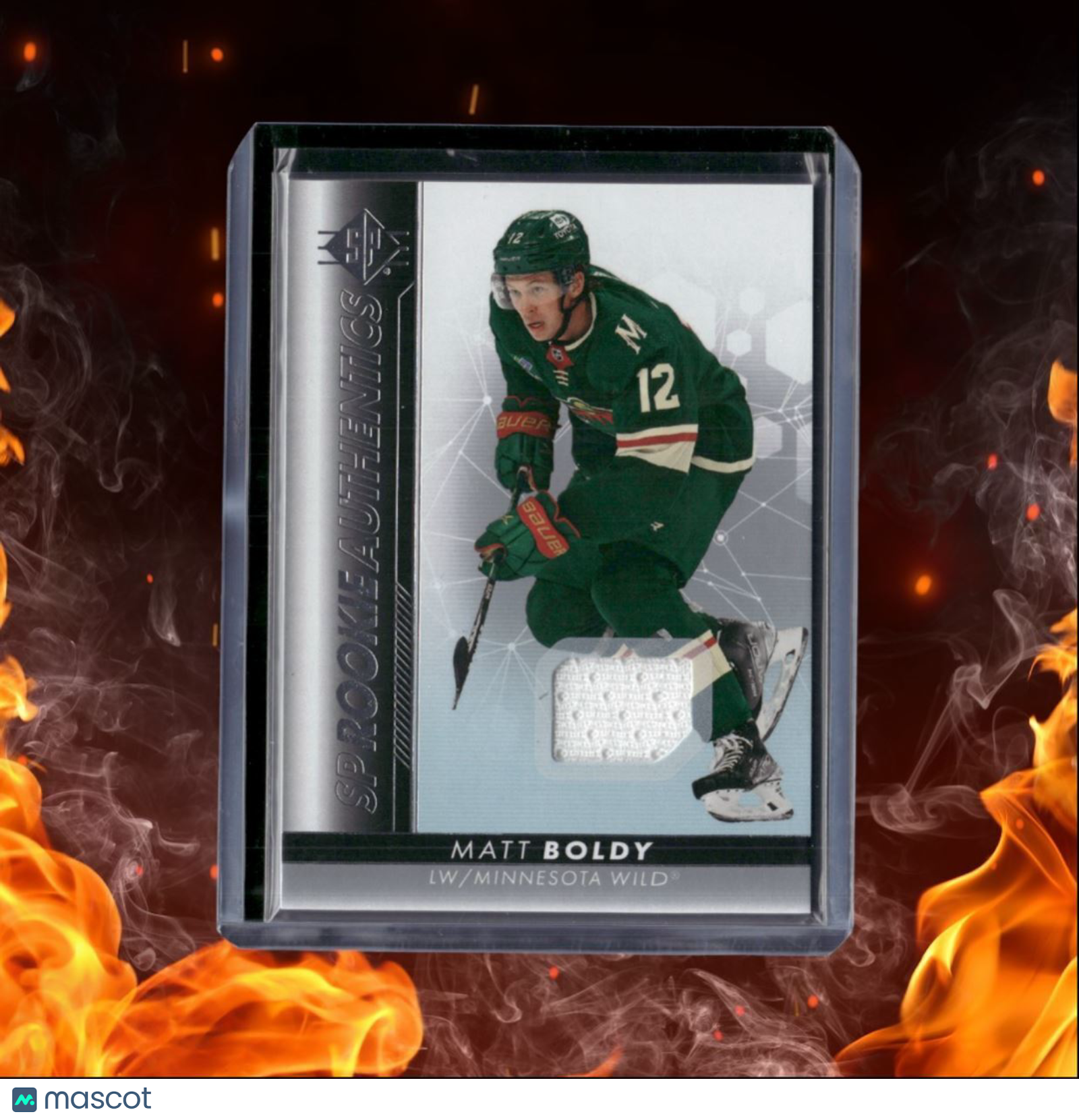 2022-23 SP Authentic Matt Boldy Jersey Rookie #137