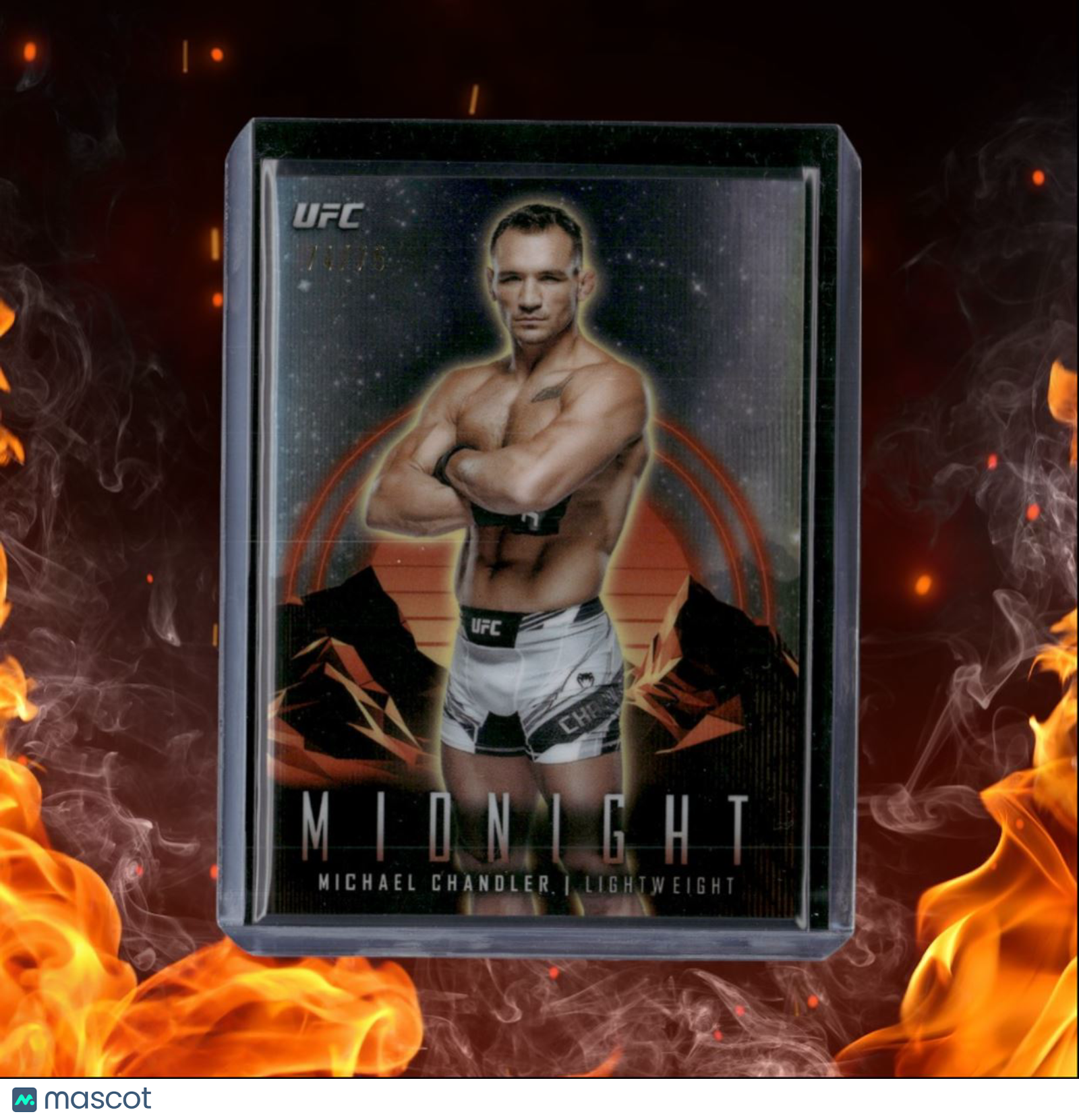 2024 Topps Midnight UFC Michael Chandler Dusk 74/75 #66