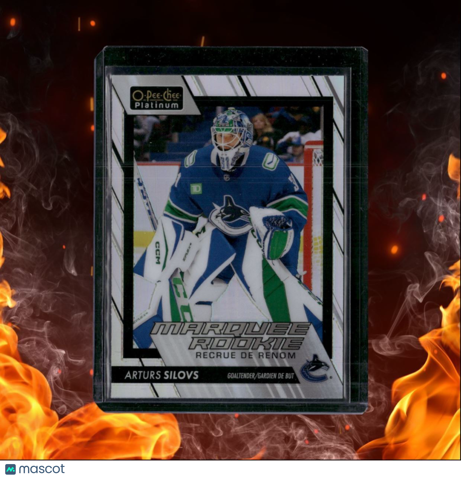 2023-24 O-Pee-Chee Platinum Arturs Silovs Marquee Rainbow Rookie #241