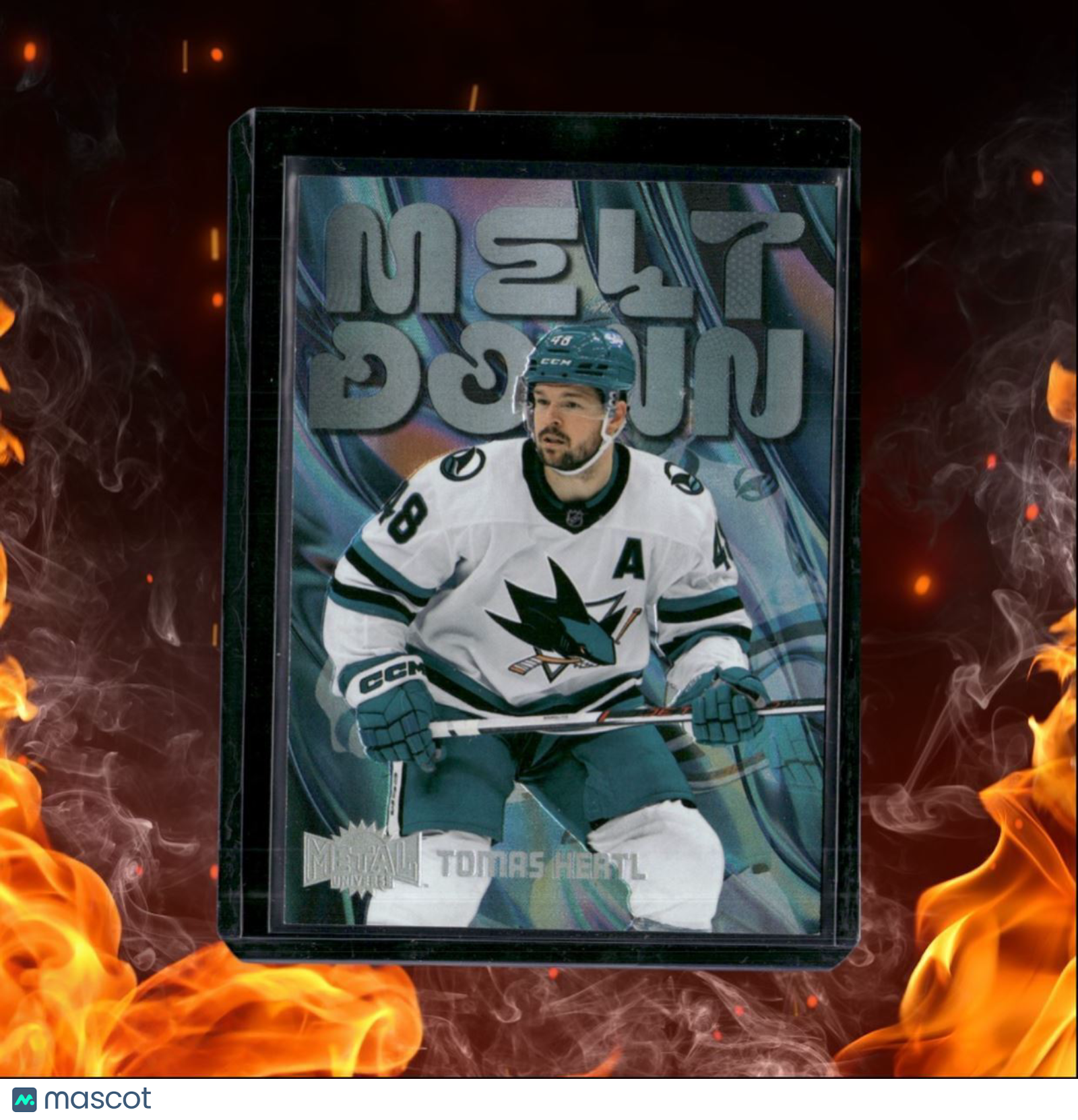 2023-24 SkyBox Metal Universe Tomas Hertl Meltdown Spectrum 150/199 #M10