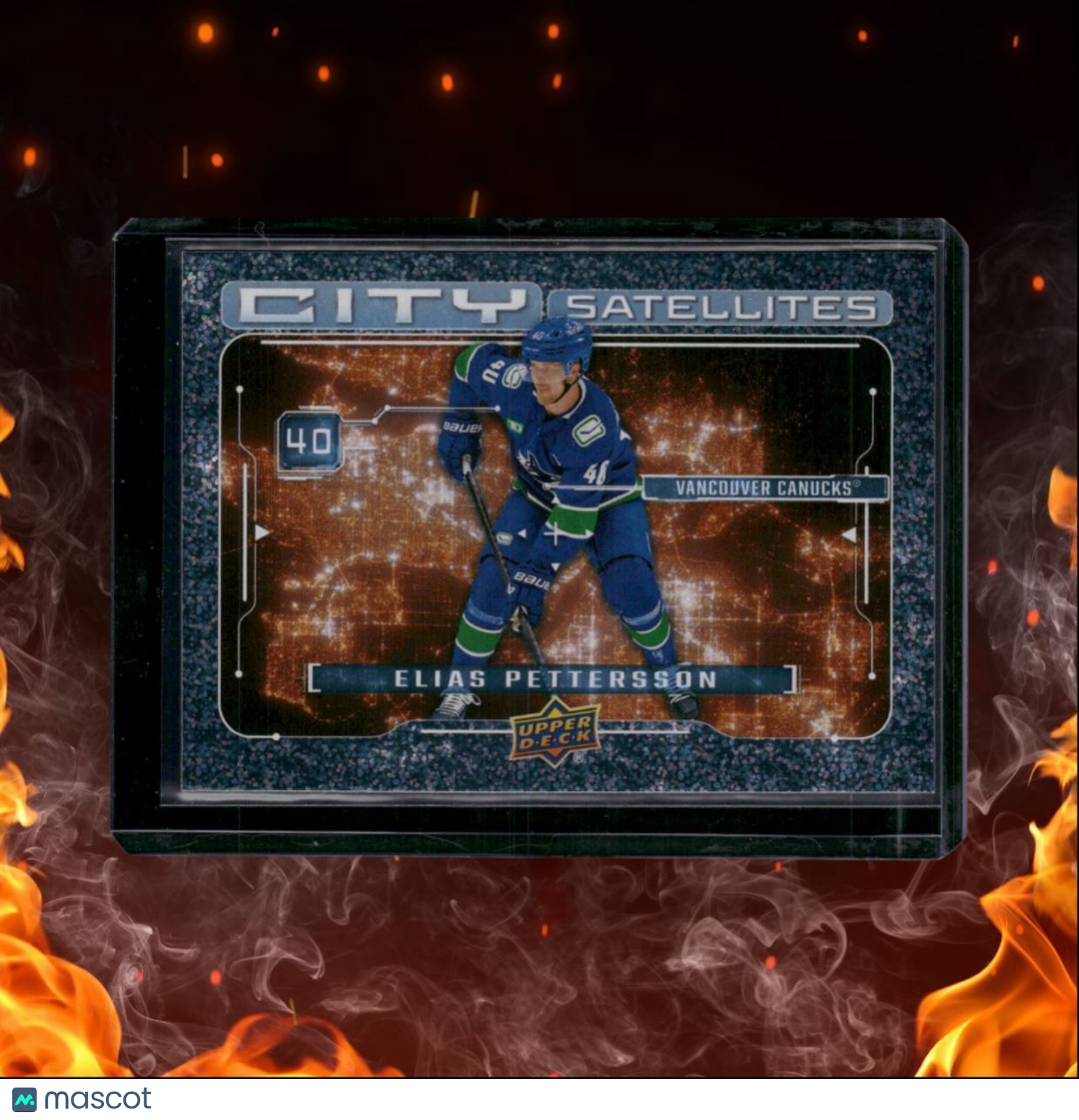 2024-25 Upper Deck Elias Pettersson City Satellites Sparkle #CS-2