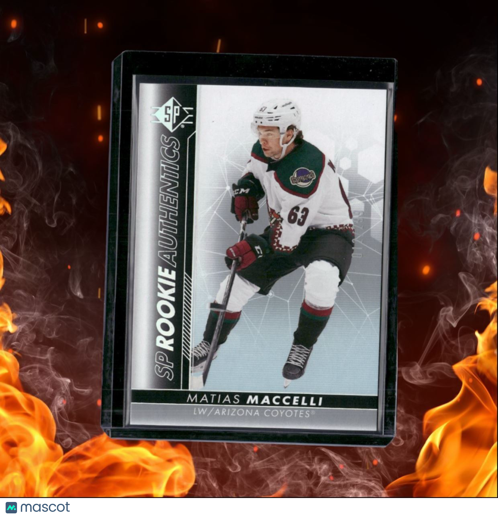 2022-23 SP Authentic Matias Maccelli Authentics Rookie #117