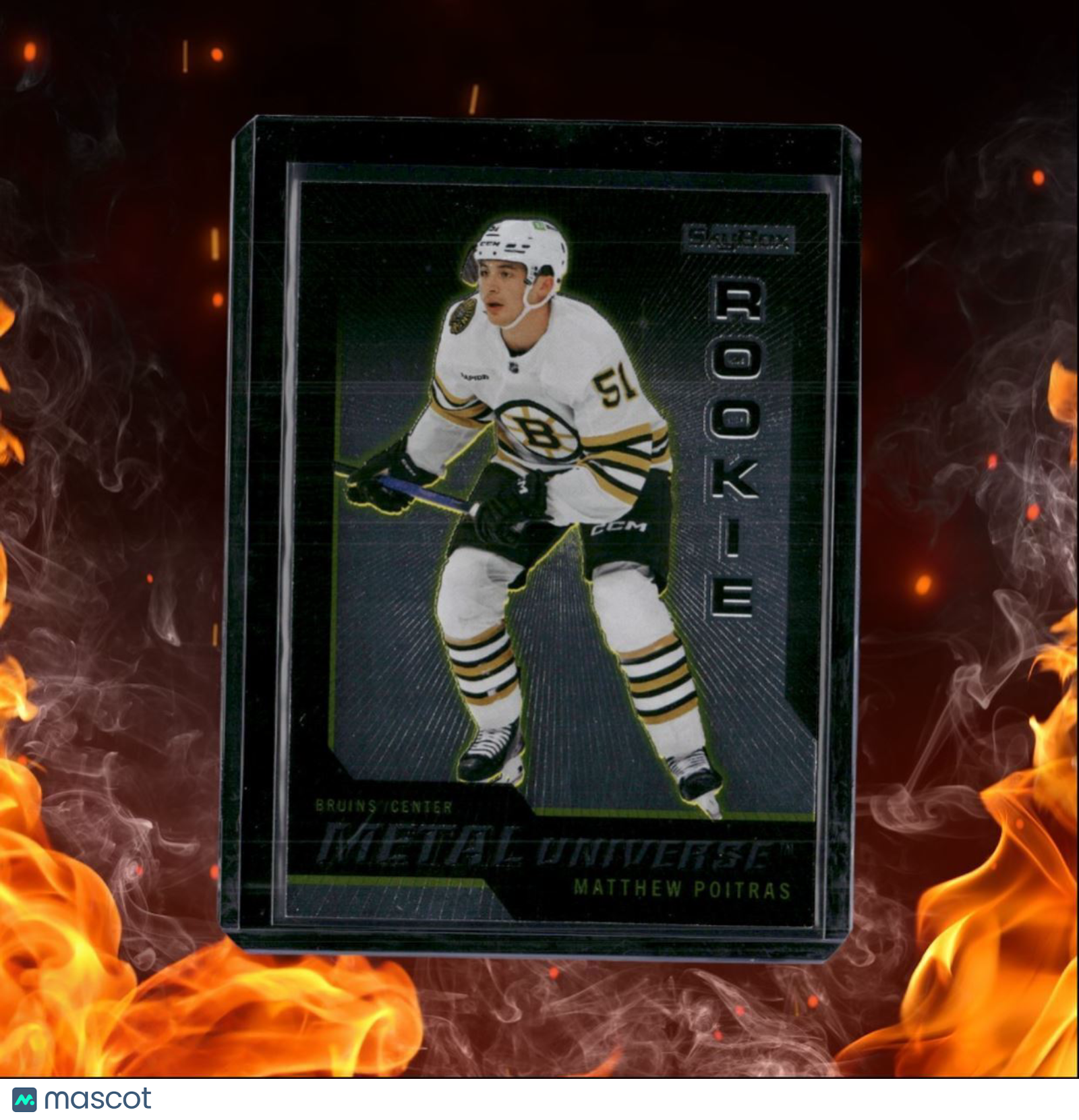 2023-24 SkyBox Metal Universe Matthew Poitras 2008-09 Retro Rookie #R-2