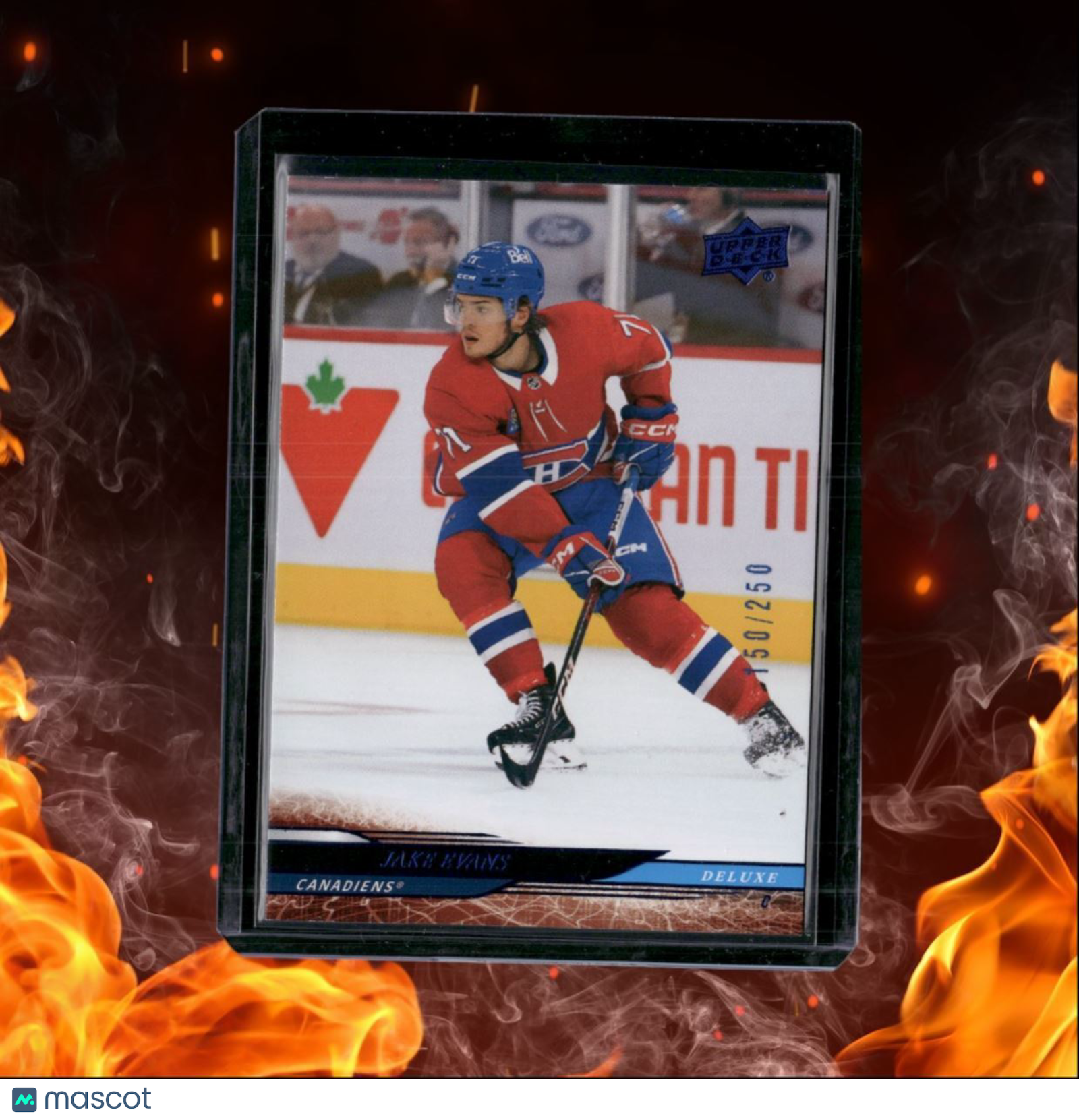 2024-25 Upper Deck Jake Evans Deluxe 150/250 #99