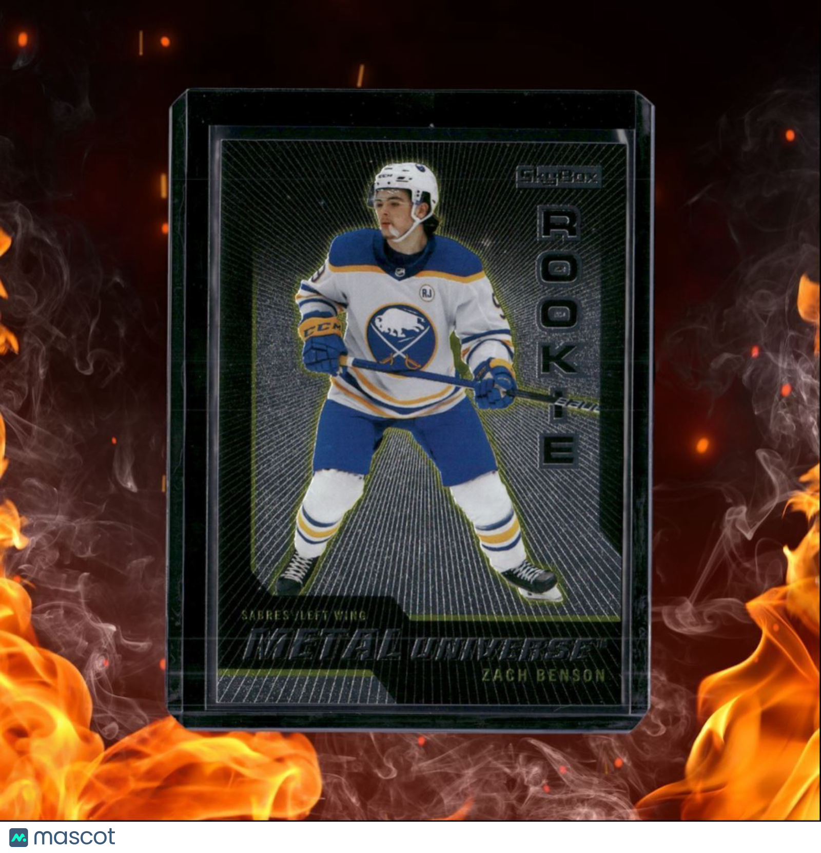 2023-24 SkyBox Metal Universe Zach Benson Retro Rookie #R-50