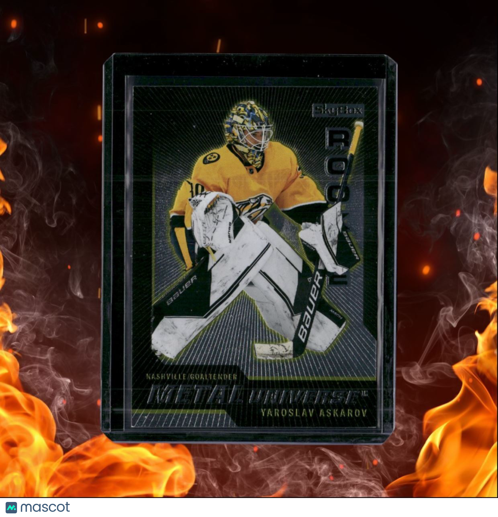 2023-24 SkyBox Metal Universe Yaroslav Askarov 2008-09 Retro Rookie #R-49