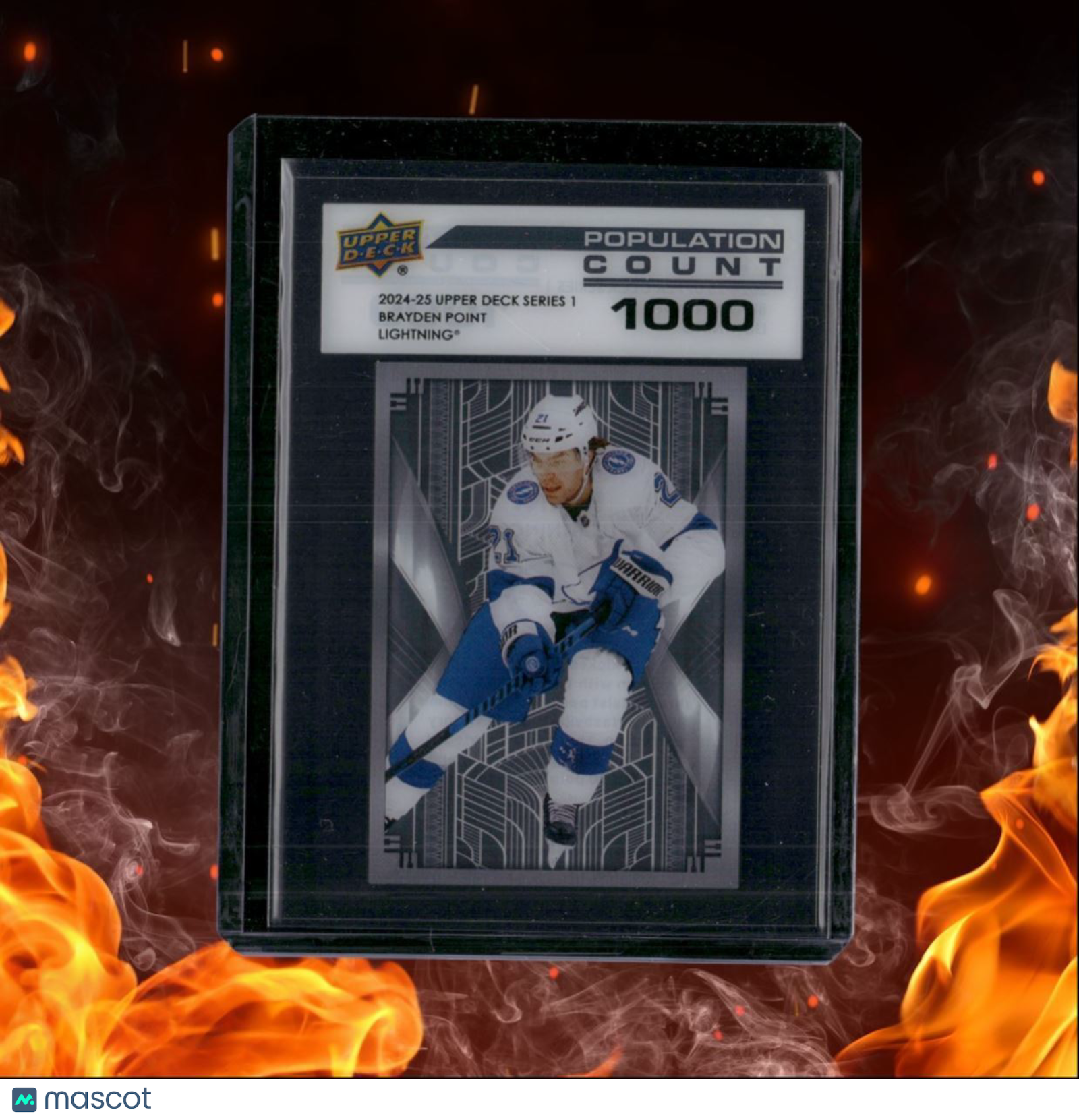 2024-25 Upper Deck Brayden Point Population Count 1000 /1000 #PC-13