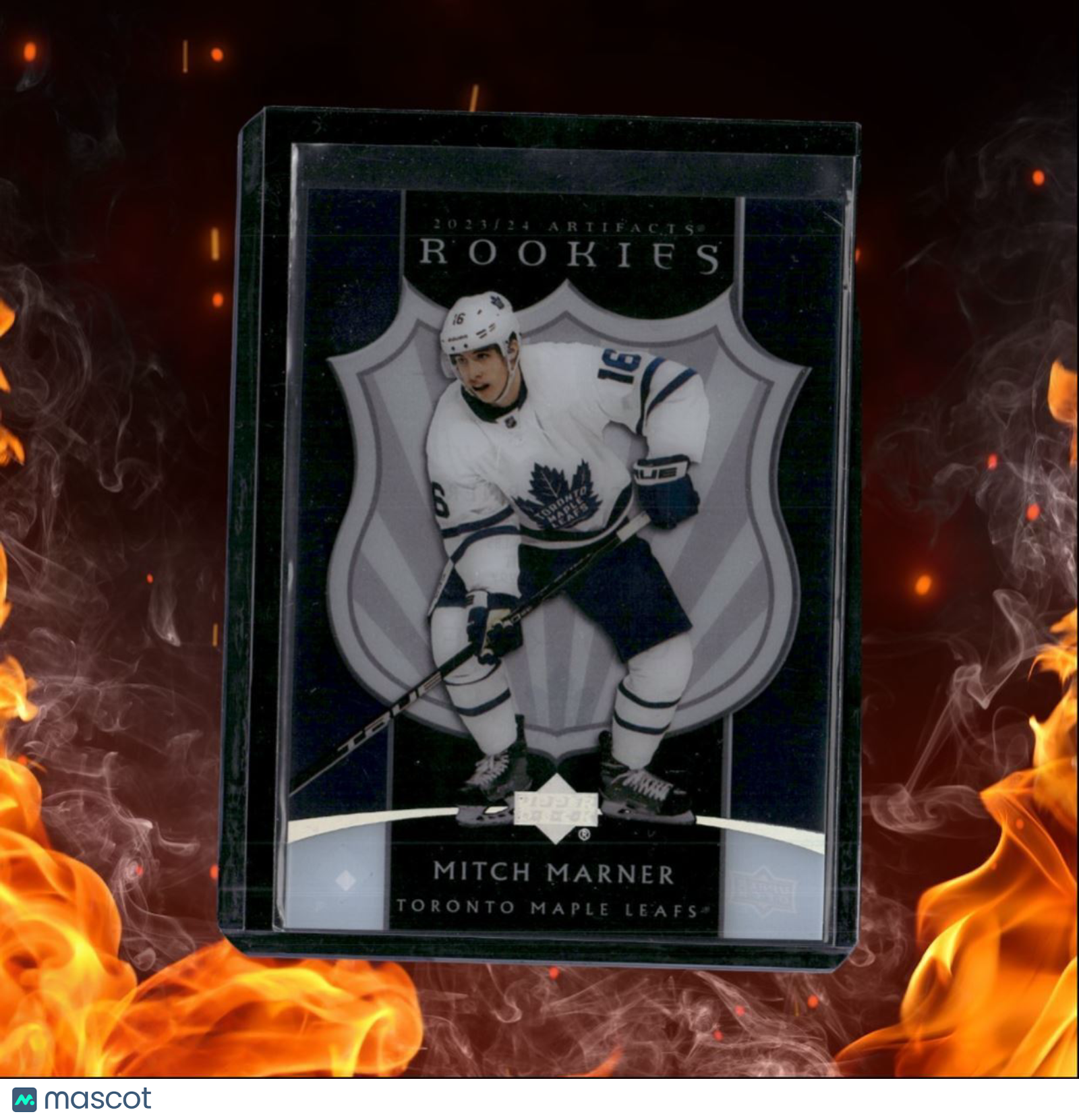 2023-24 Upper Deck Artifacts Mitch Marner 2005-06 Clear Cut Rookies Retro