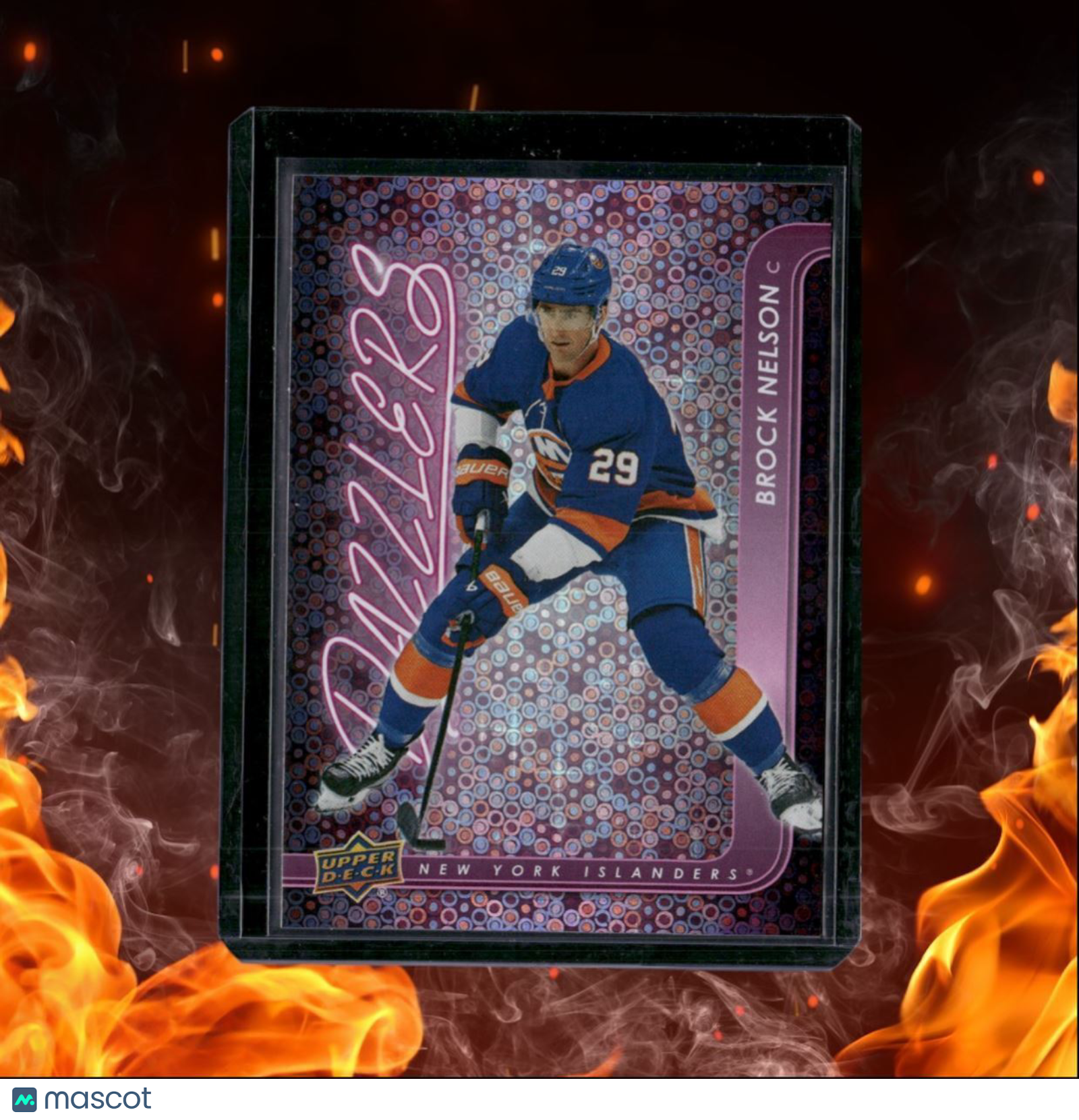 2024-25 Upper Deck Brock Nelson Dazzlers Pink #DZ-6