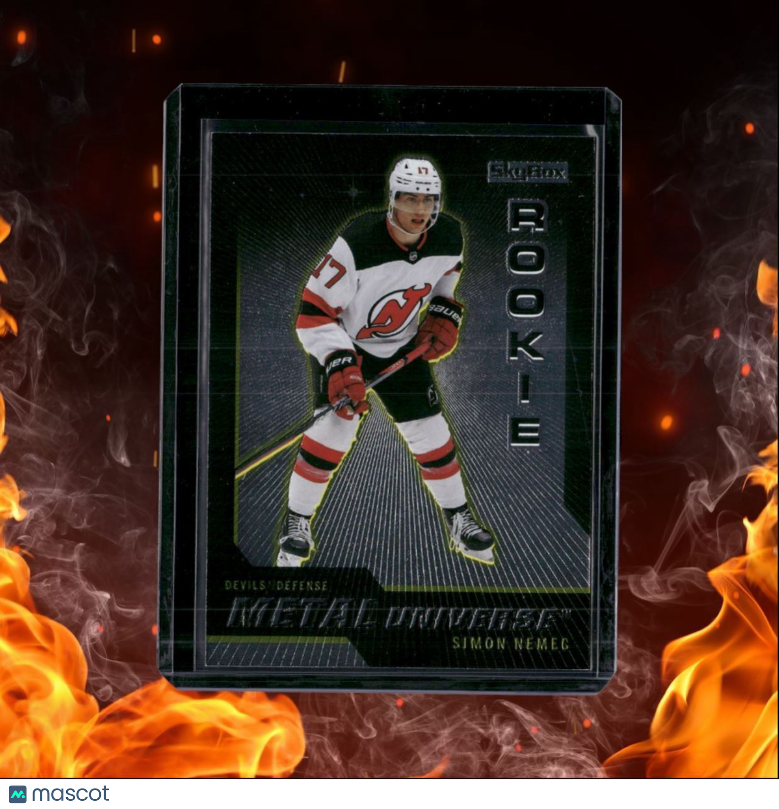 2023-24 SkyBox Metal Universe Simon Nemec Retro Rookie #R-47