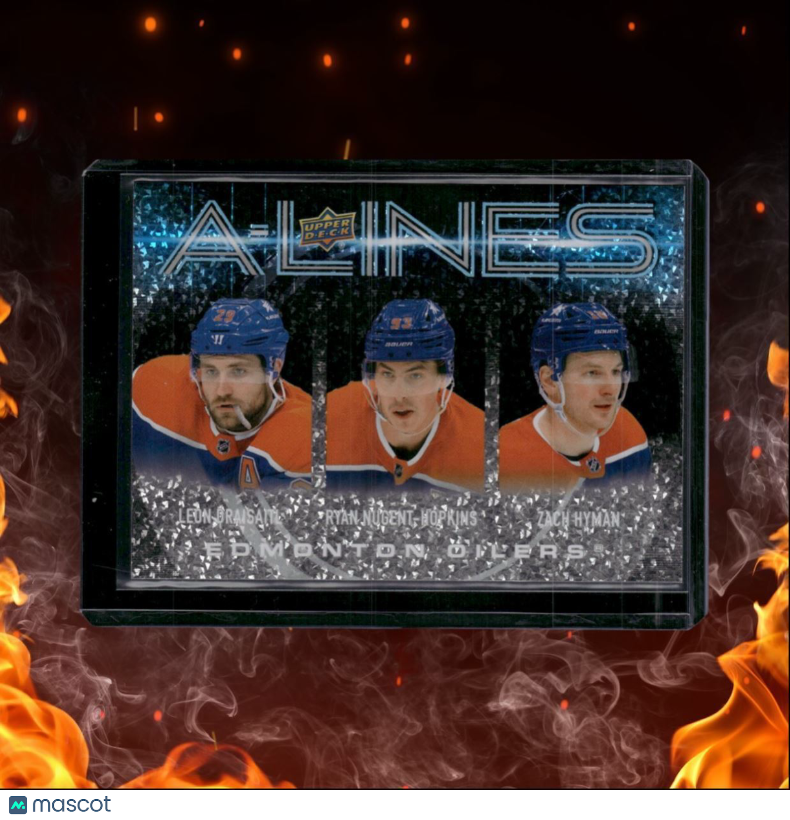 2024-25 Upper Deck Leon Draisaitl / Nugent-Hopkins / Hyman A-Lines #AL-12