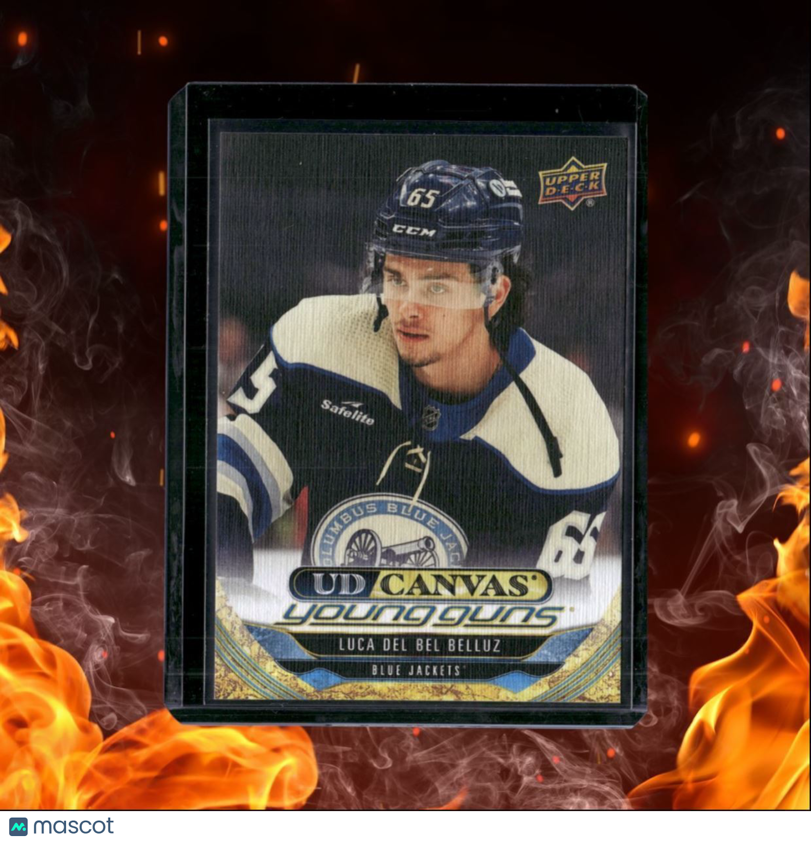 2024-25 Upper Deck Luca Del Bel Belluz UD Canvas Young Guns Rookie #C-106