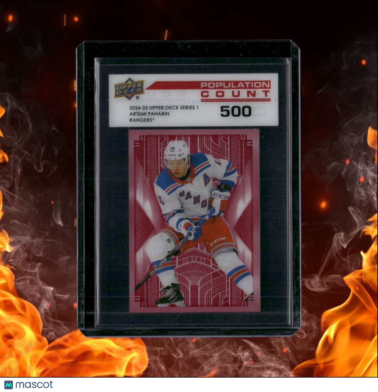 2024-25 Upper Deck Artemi Panarin Population Count 500 /500 #PC-10