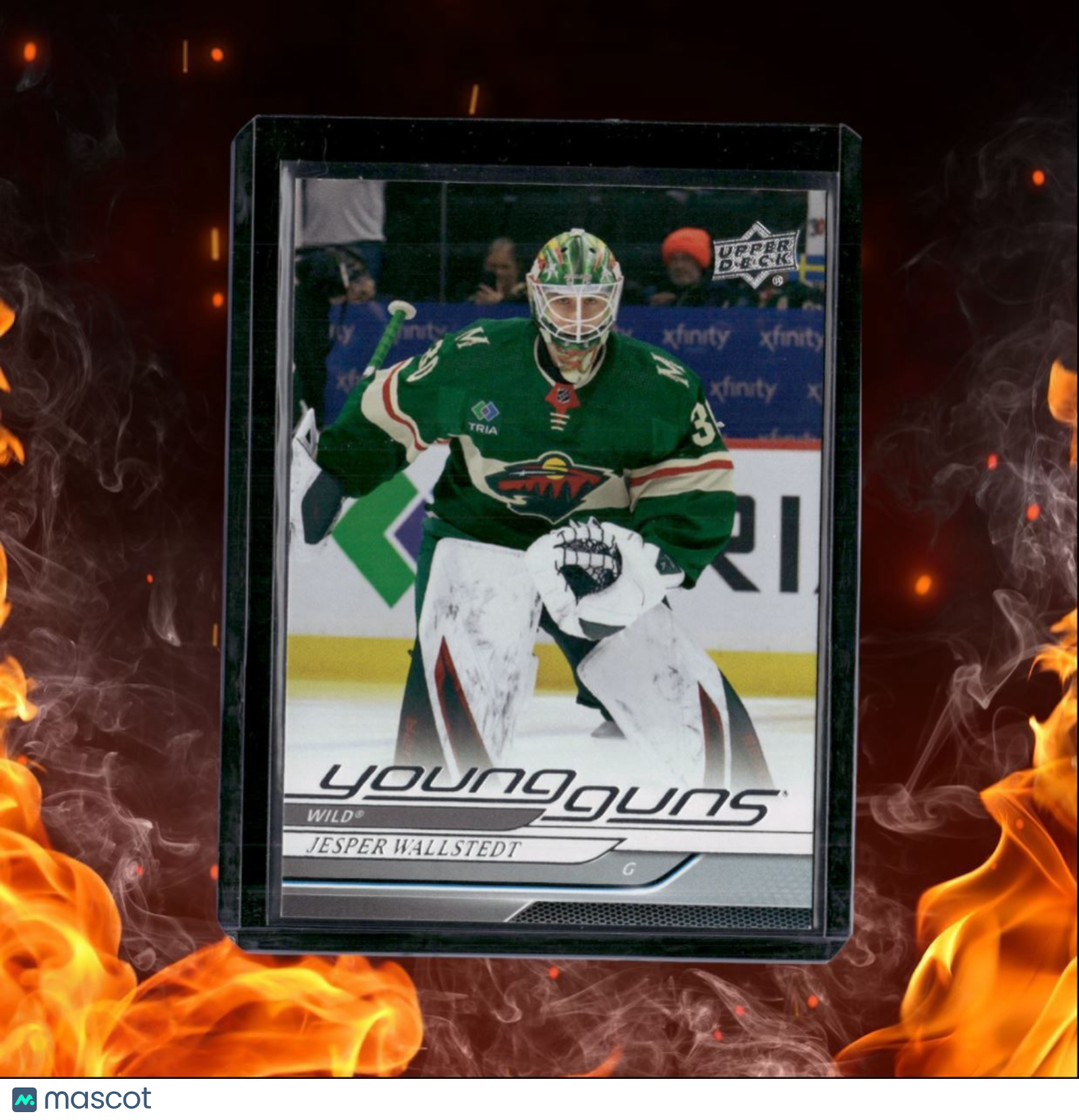 2024-25 Upper Deck Jesper Wallstedt Young Guns Rookie #202