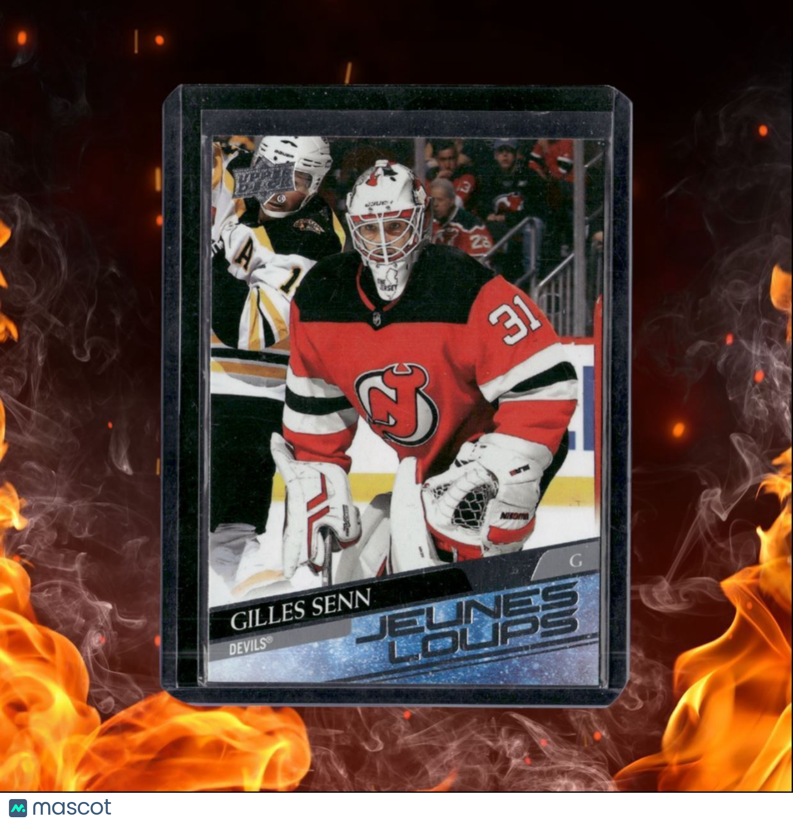 2020-21 Upper Deck Gilles Senn Young Guns Rookie #453