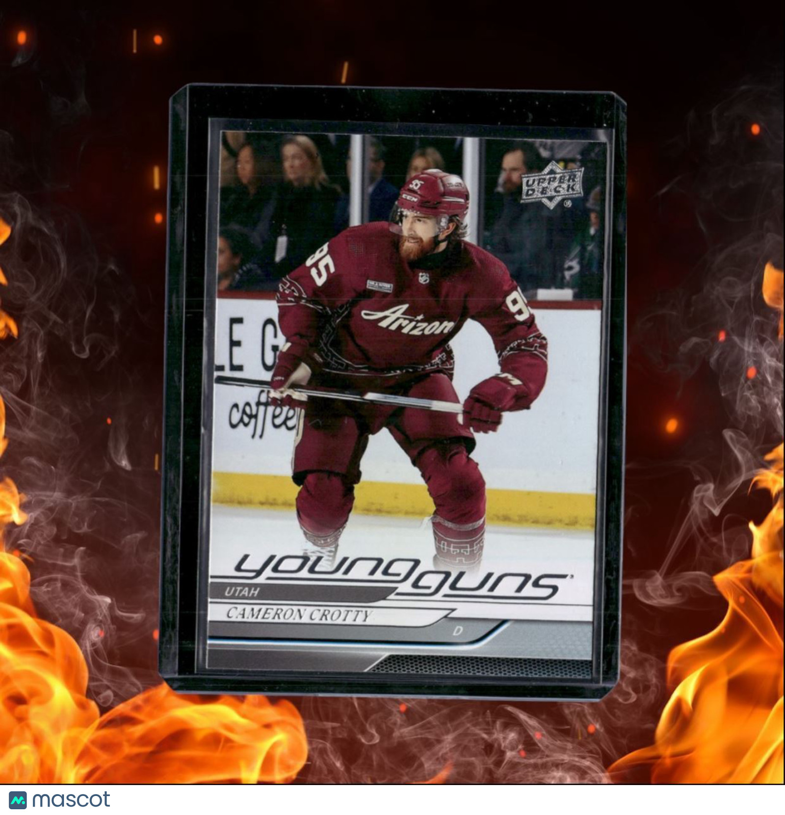 2024-25 Upper Deck Cameron Crotty Young Guns Rookie #238