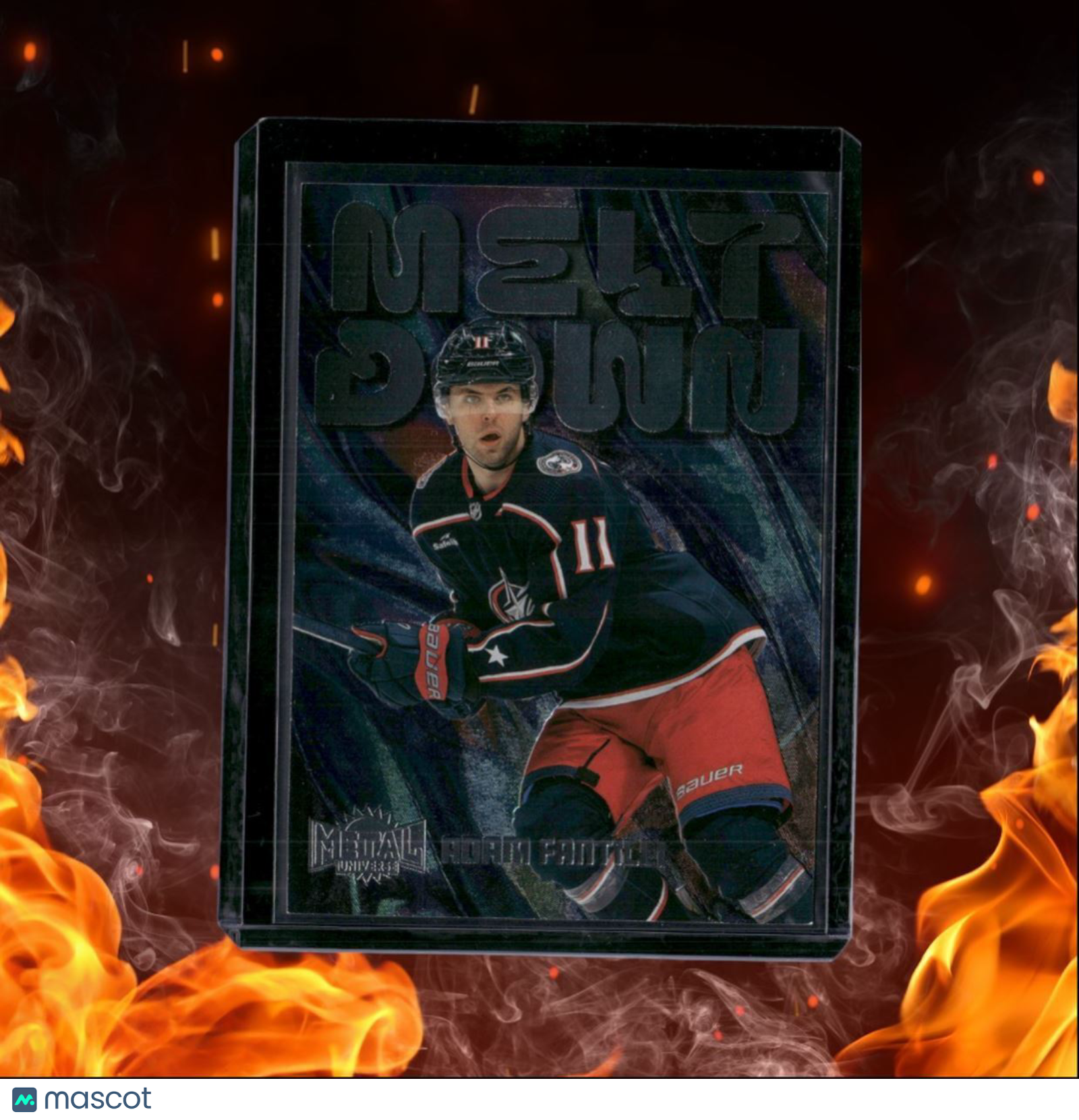 2023-24 SkyBox Metal Universe Adam Fantilli Meltdown Rookie #M24