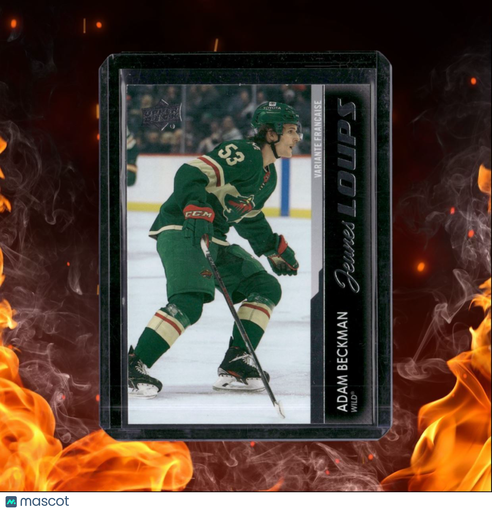 2021-22 Upper Deck Adam Beckman French Young Guns Rookie #733