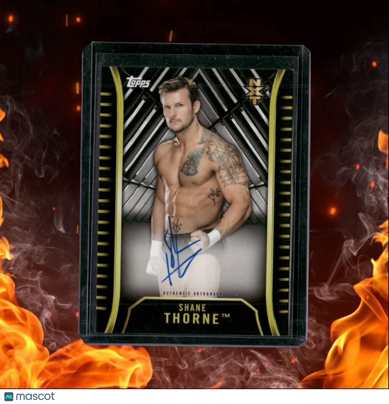 2018 Topps WWE NxT Shane Thorne Authentic Auto #A-ST