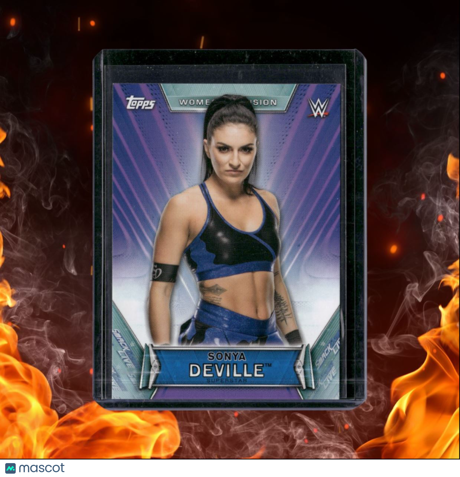 2019 Topps WWE Women's Division Sonya Deville Purple 31/99 #28