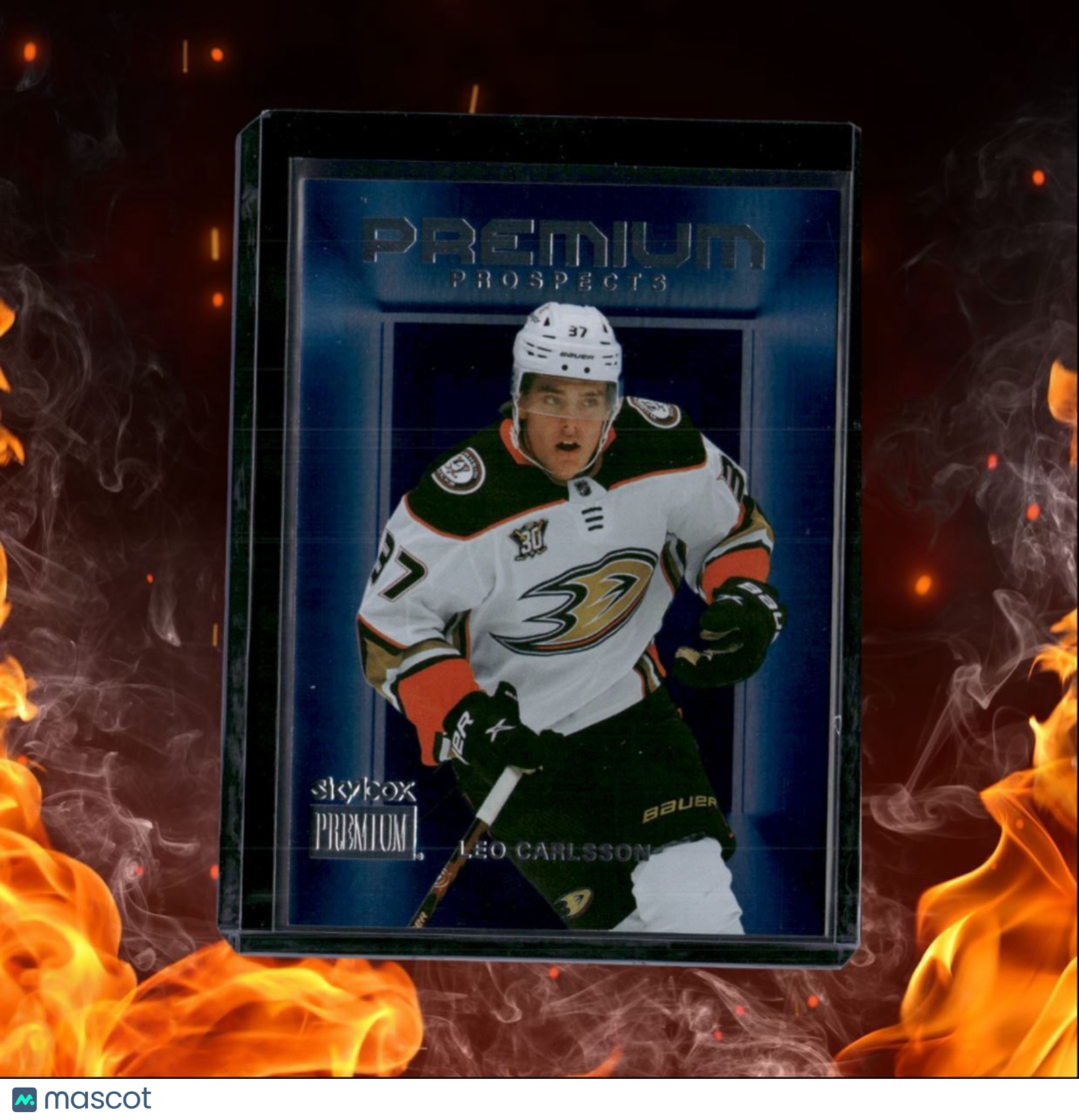 2023-24 SkyBox Metal Universe Leo Carlsson Premium Prospects Rookie #PP-25