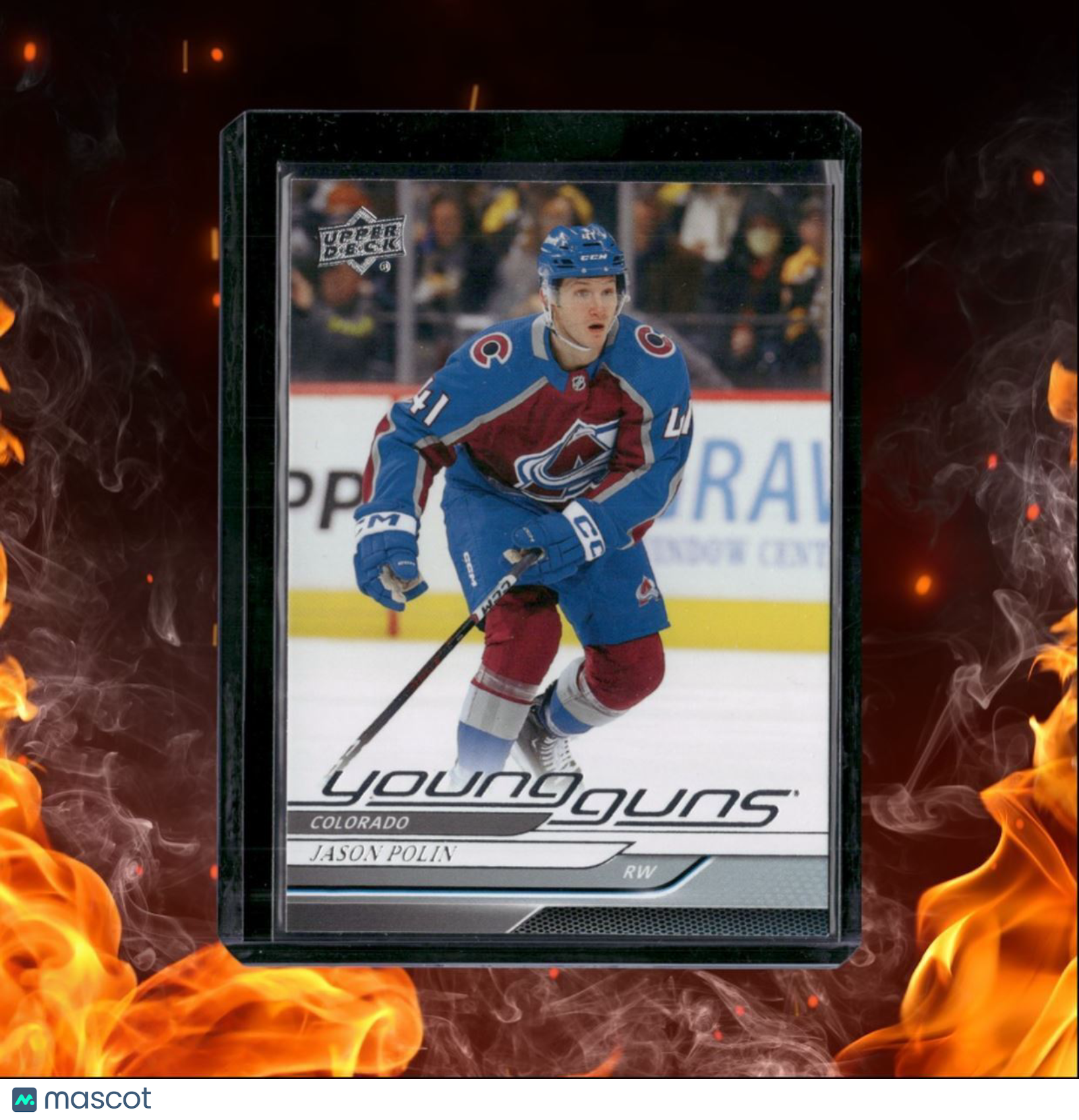 2024-25 Upper Deck Jason Polin Young Guns Rookie #210