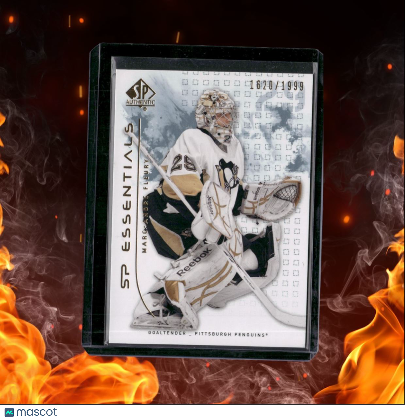 2009-10 SP Authentic Marc-Andre Fleury SP Essentials Gold 1620/1999 #125