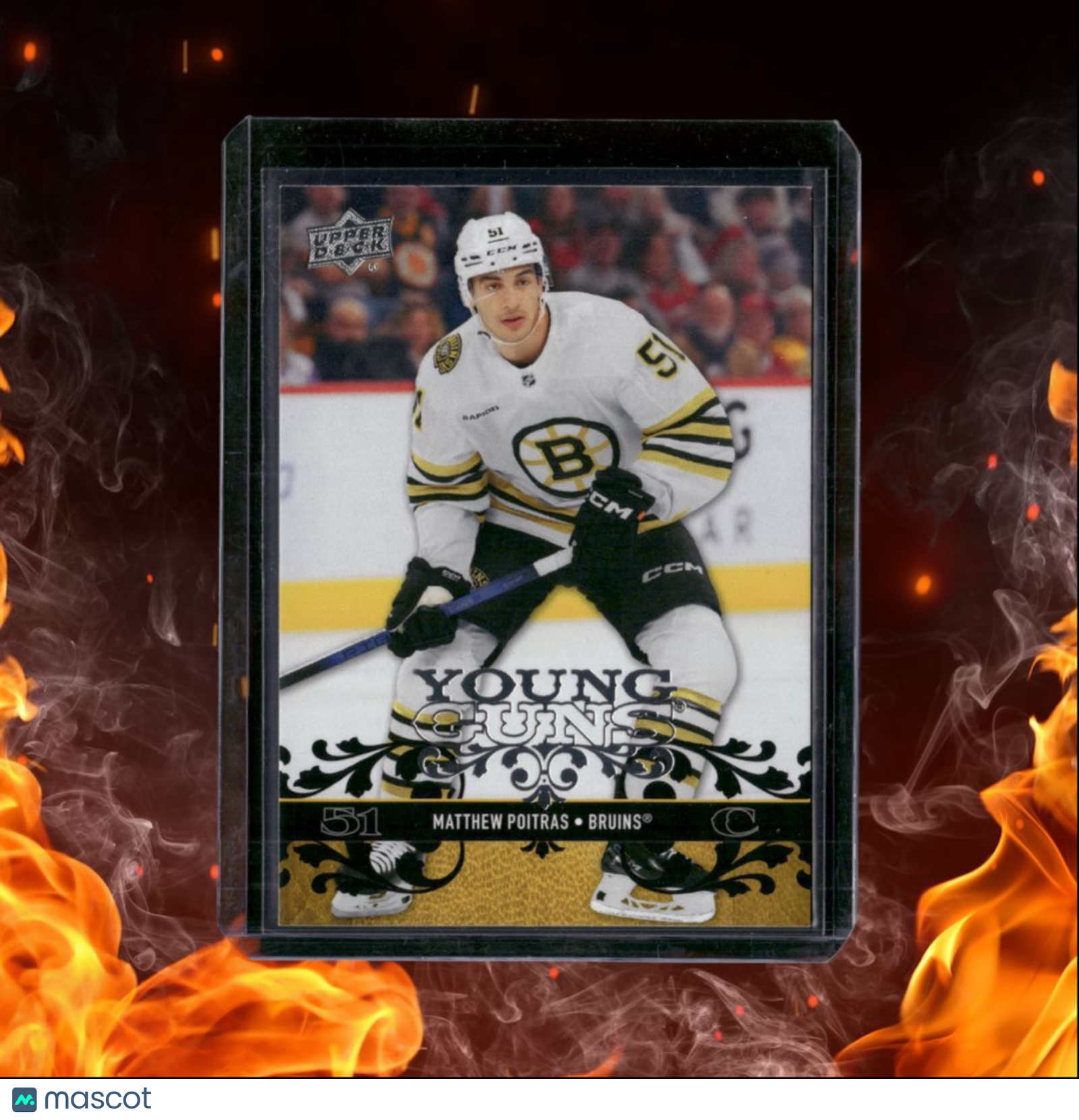 2023-24 Upper Deck Matthew Poitras 2008-09 Retro Young Guns Rookie #T-50