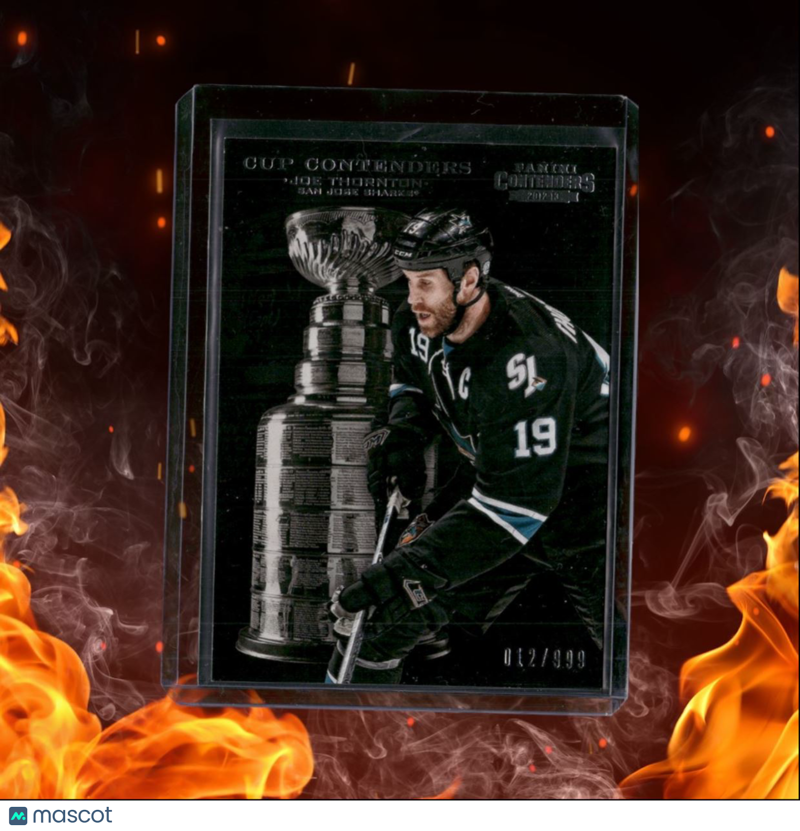 2012-13 Panini Rookie Anthology Contenders Joe Thornton Cup Contenders 012/999