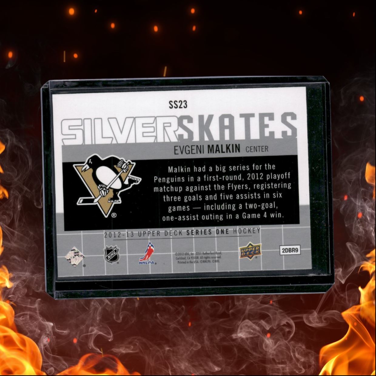 2012-13 Upper Deck Evgeni Malkin Silver Skates #SS23