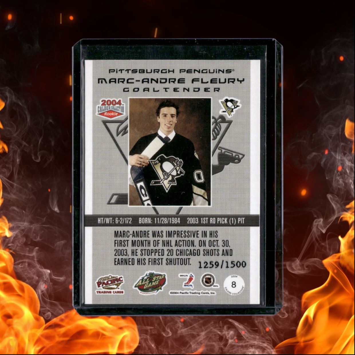 2004-05 Pacific Calder Collection Marc-Andre Fleury All-Star Game 1259/1500 #210