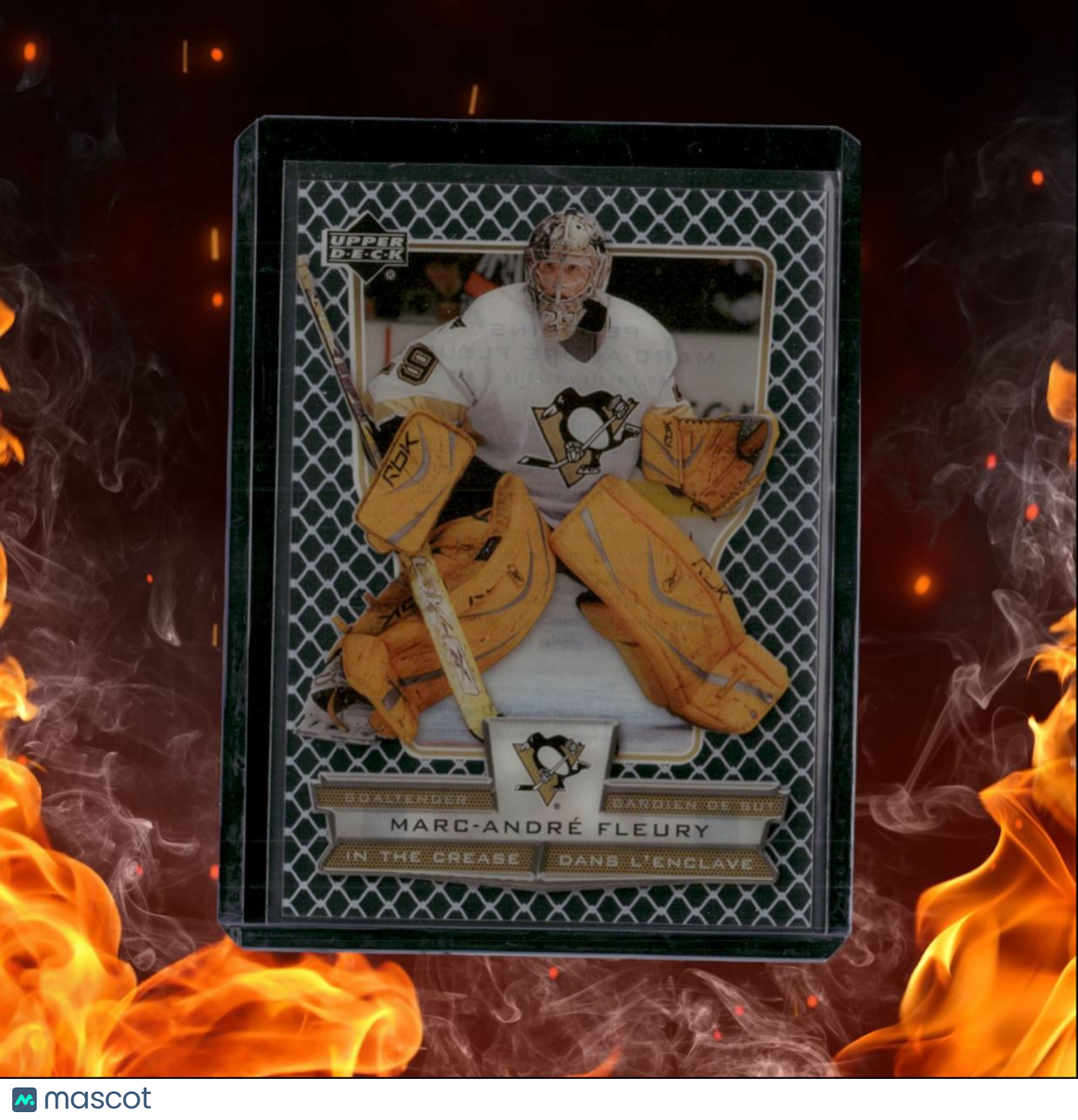2007-08 Upper Deck McDonald's Marc-Andre Fleury In the Crease Clear #ICMF