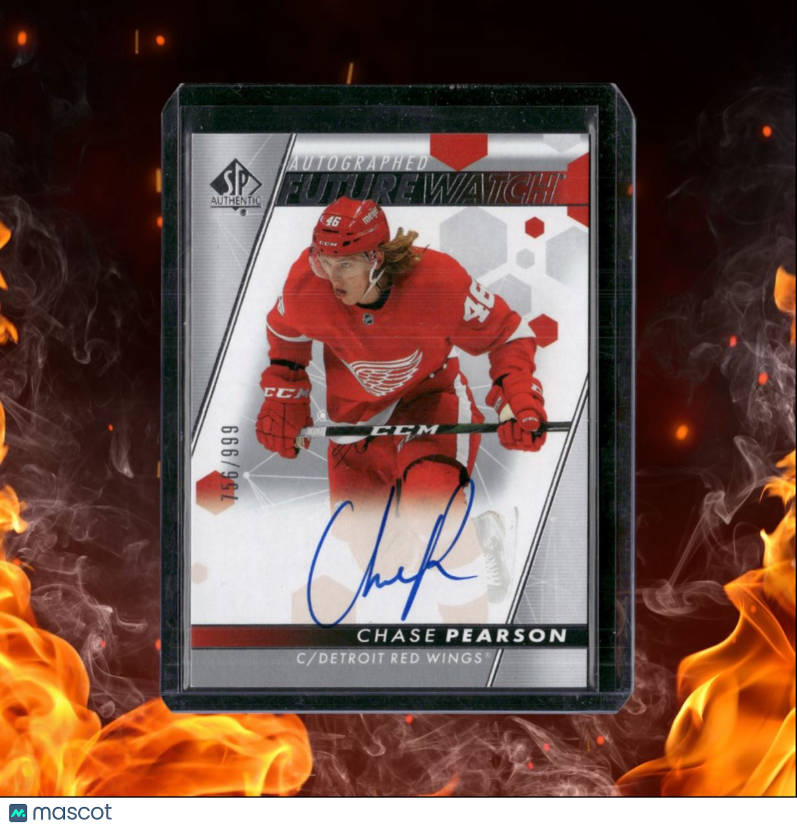 2022-23 SP Authentic Chase Pearson Future Watch Rookie Auto 756/999 #137