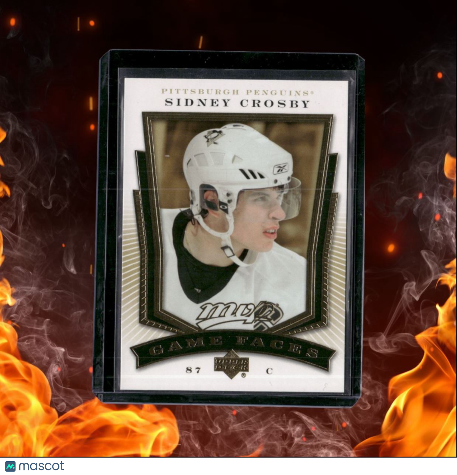 2007-08 Upper Deck MVP Sidney Crosby Game Faces #GF1