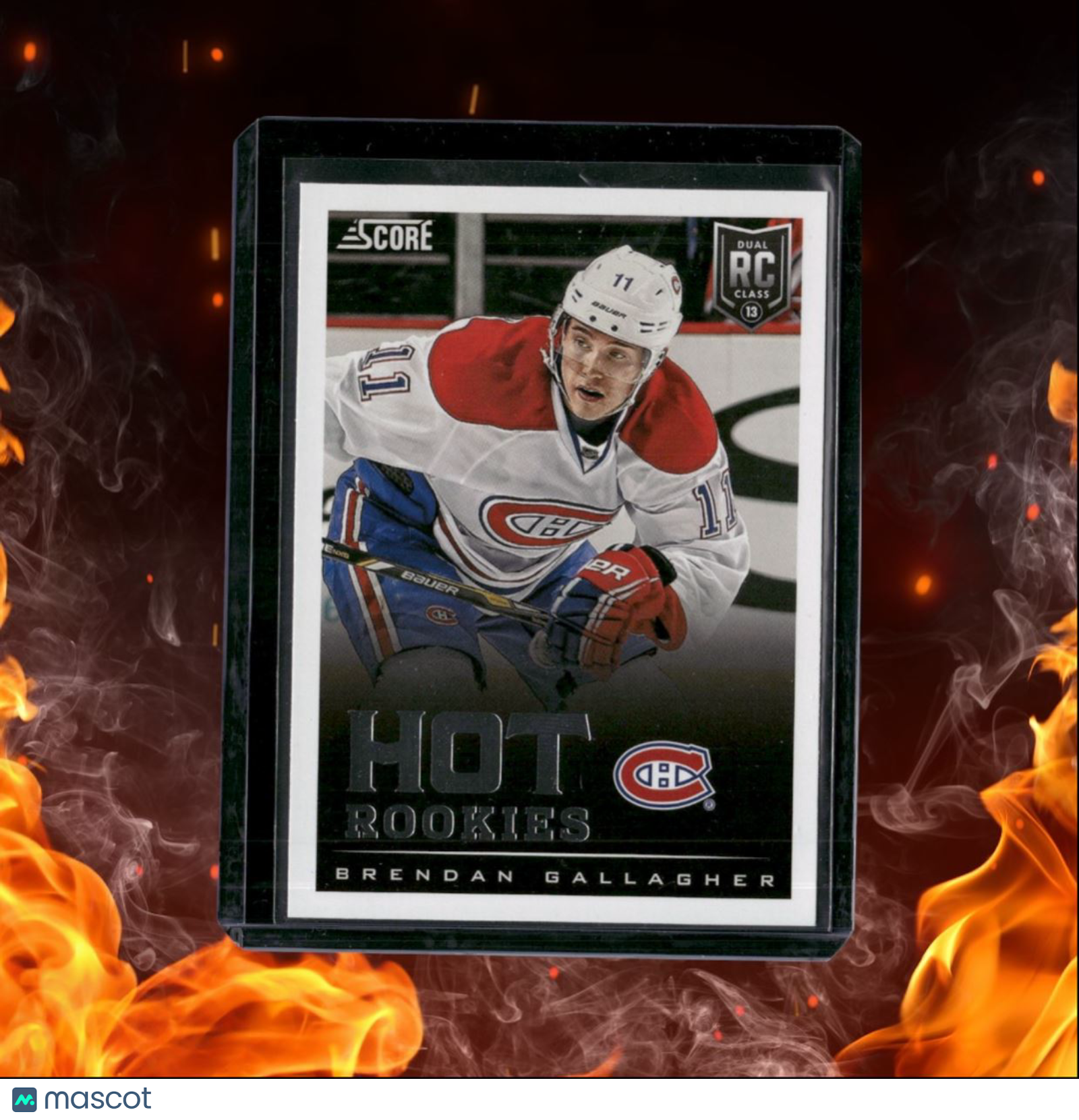 2013-14 Panini Score Brendan Gallagher Hot Rookie Auto #624