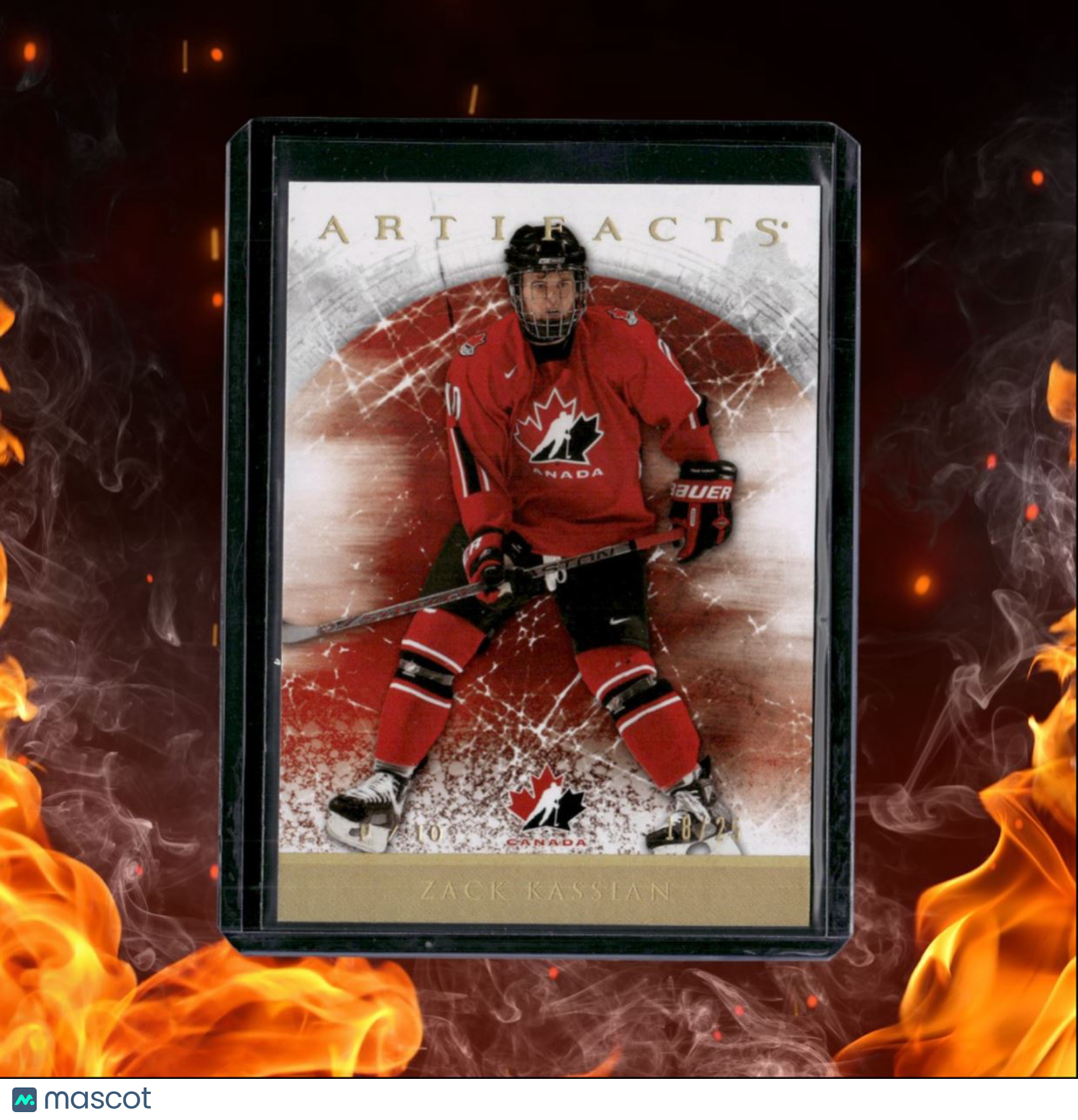 2012-13 Upper Deck Artifacts Zack Kassian Gold 18/25 #150
